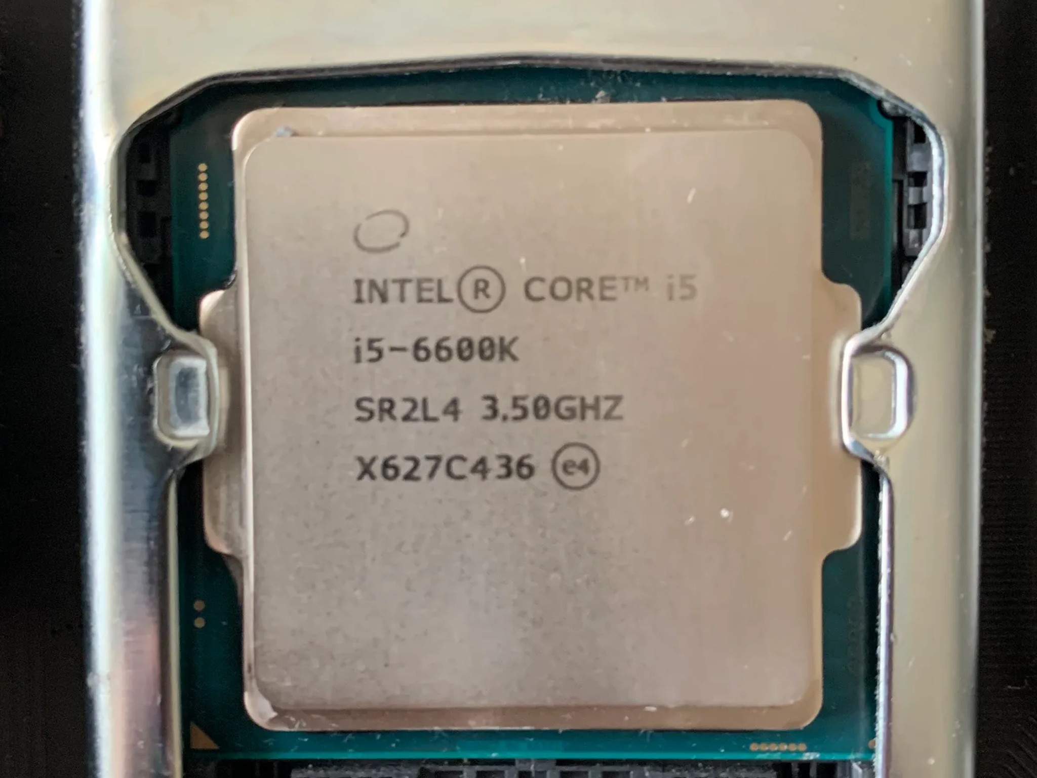 Intel Core i5-6600K 3.5 GHz Quad-Core Processor (USED, NO original box)
