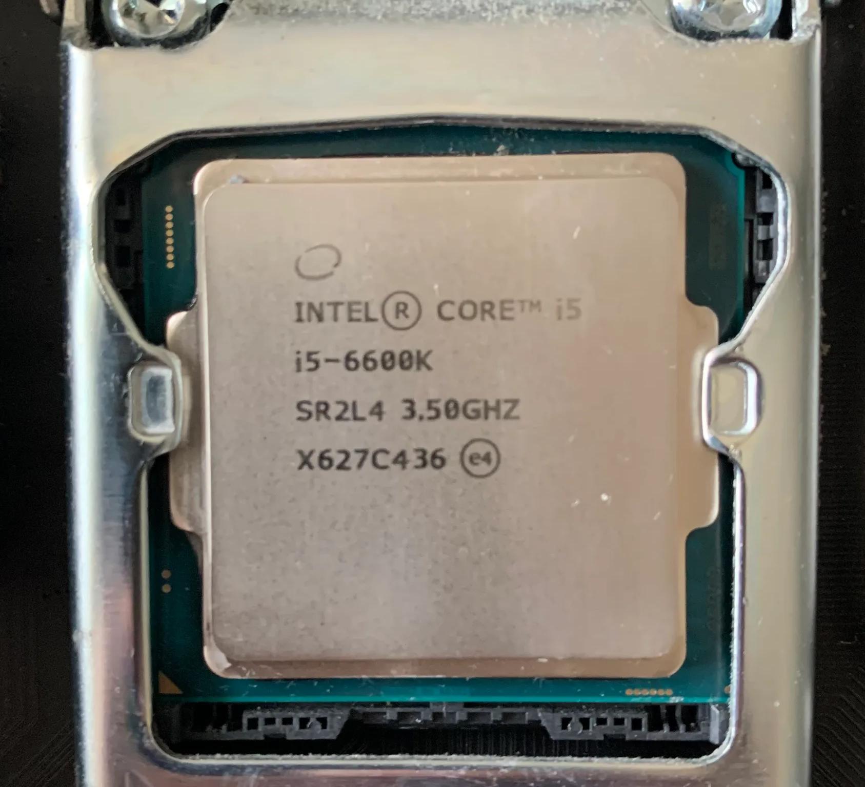 Intel Core i5-6600K 3.5 GHz Quad-Core Processor (USED, NO original box)