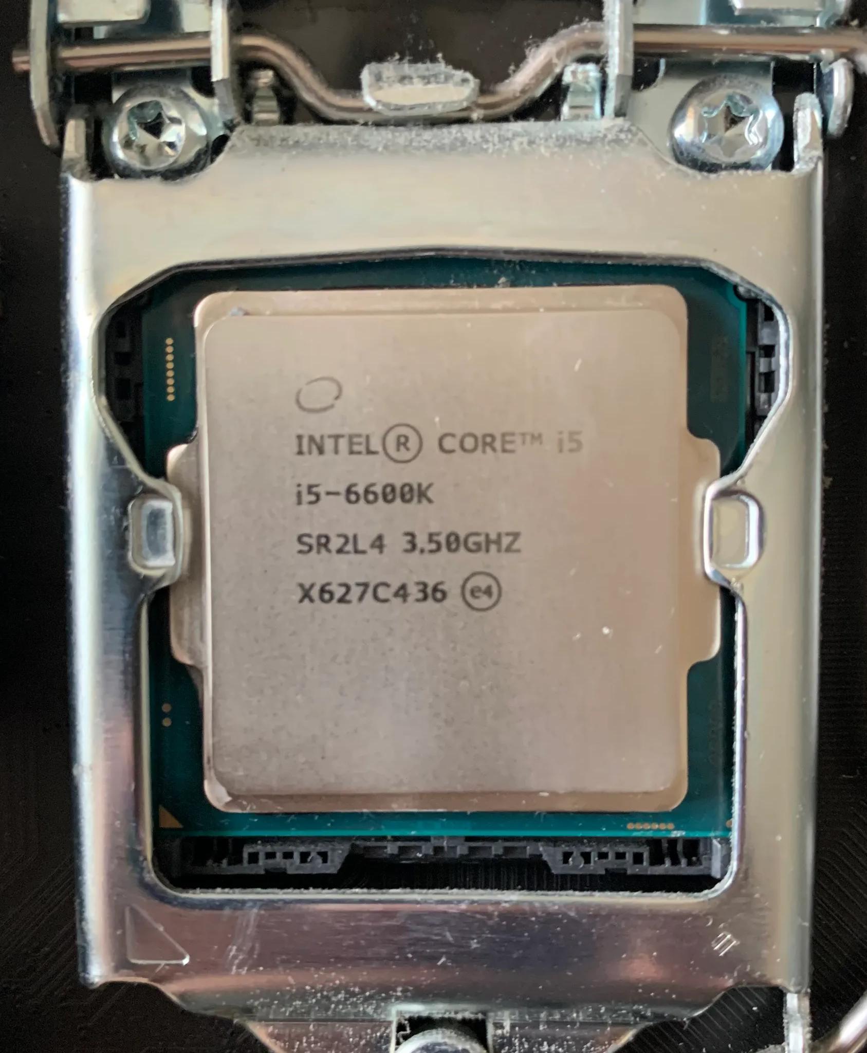 Intel Core i5-6600K 3.5 GHz Quad-Core Processor (USED, NO original box)
