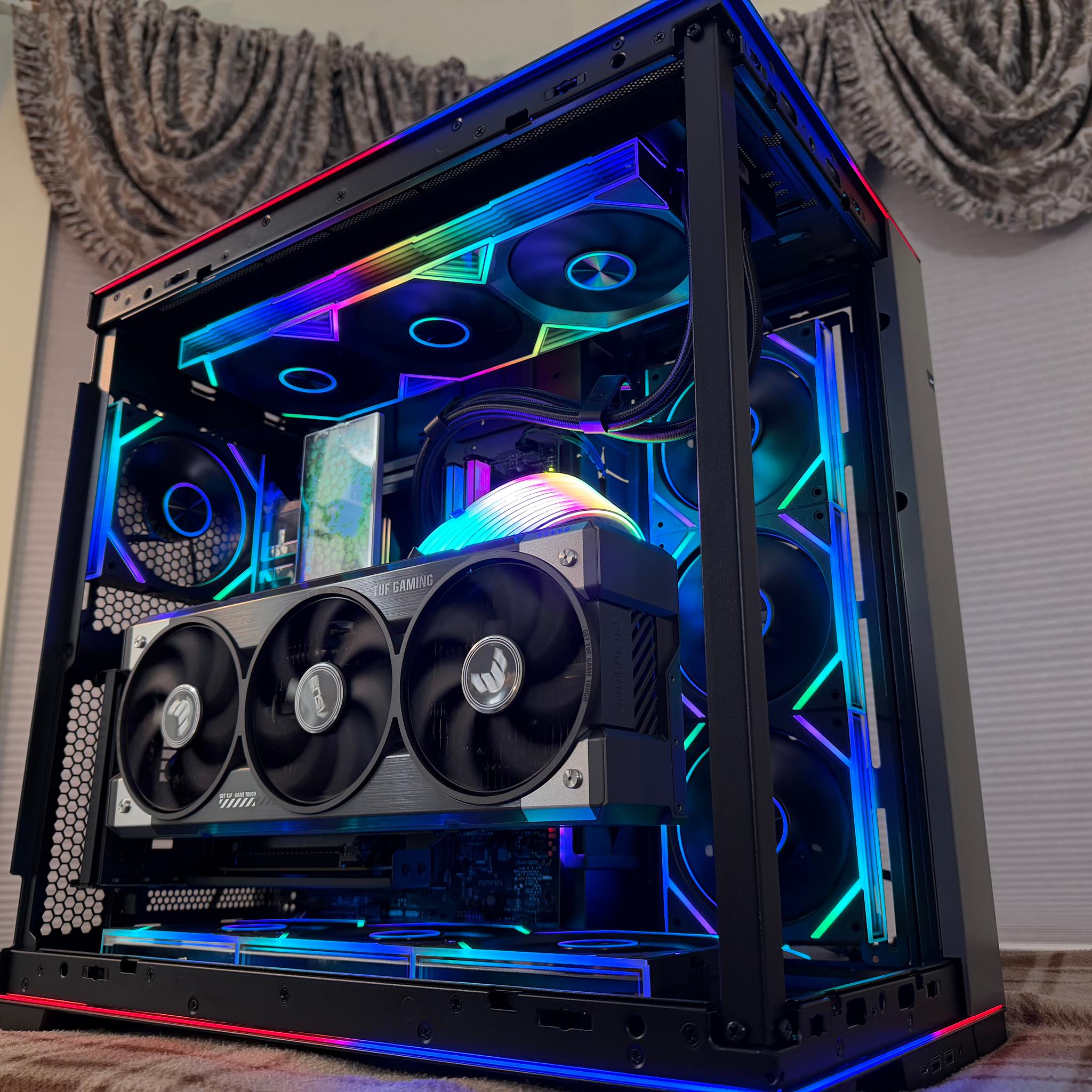 👑 APEX MIRRORSTORM SHOWCASE— 9950X3D | RTX 5080 | 32GB 8000mhz| 2tb 990 pro| 1000w PSU |