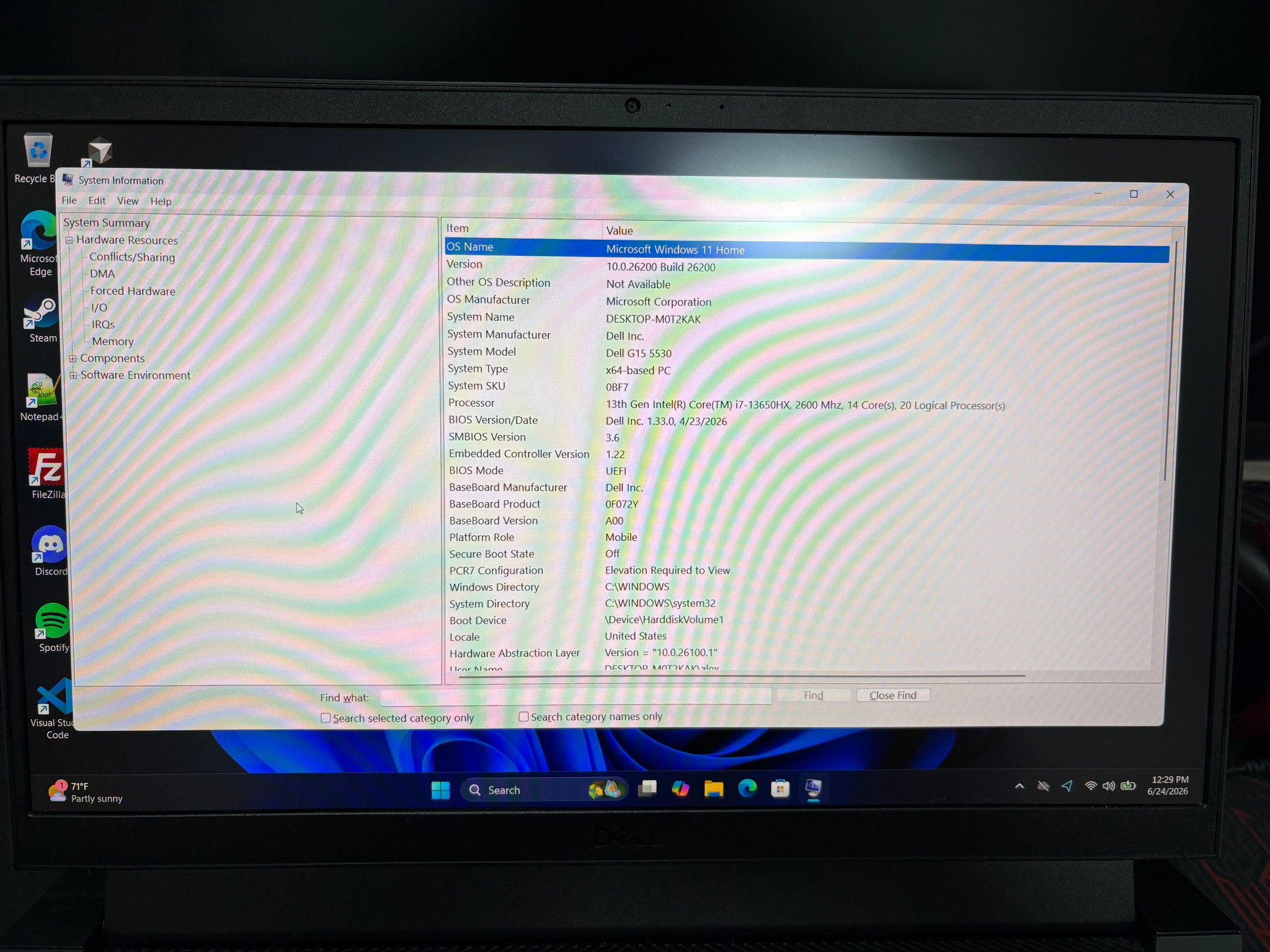 Dell G15 5530 Gaming Laptop – RTX 4060 | i7-13650HX | 32GB RAM | 1TB SSD | 300Hz IPS