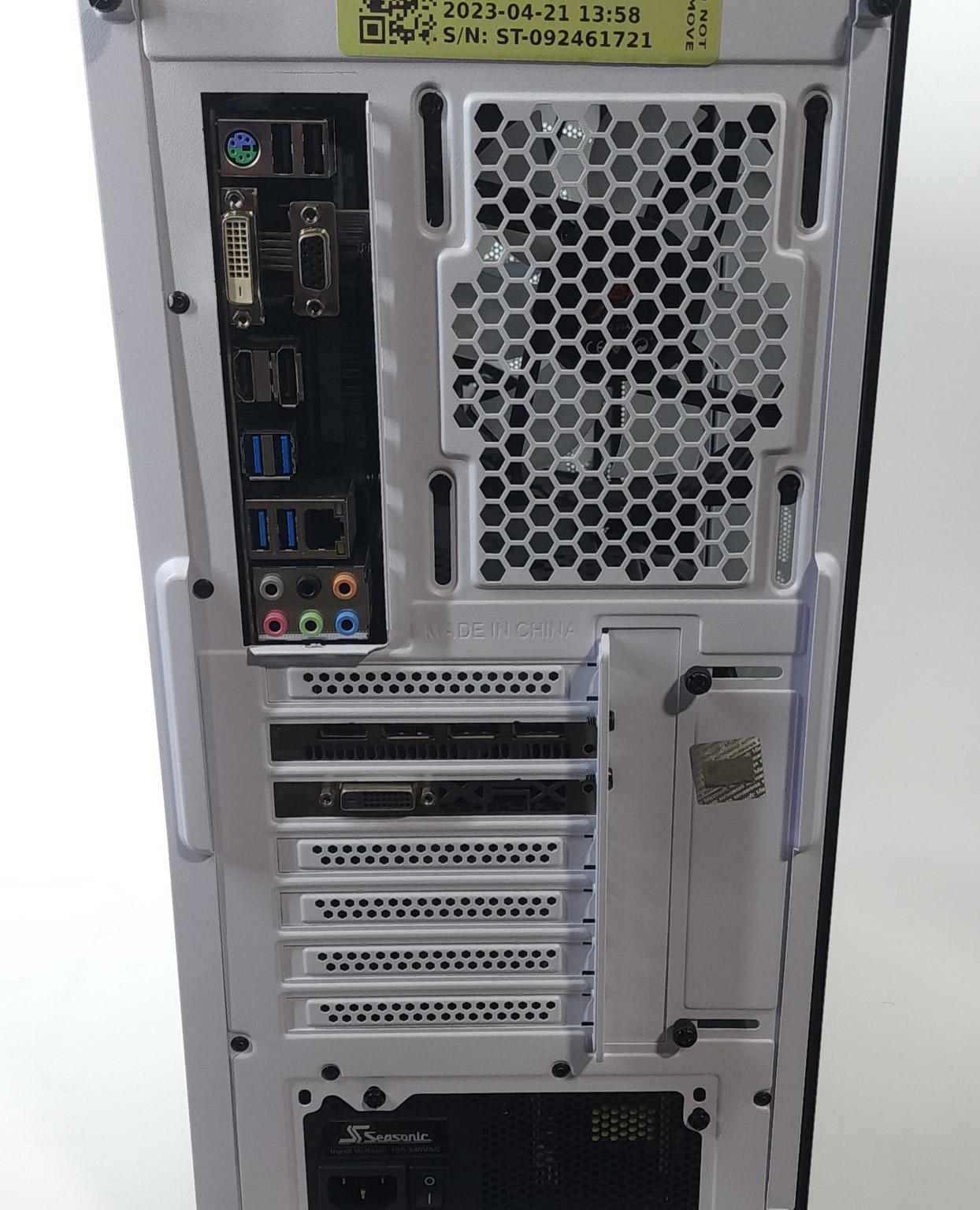 Gaming PC i5-11400F 16GB RAM 500GB SSD RX 6600 8GB Windows 11 Computer