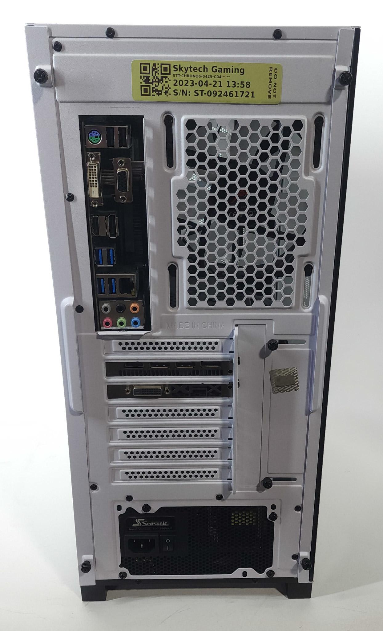 Gaming PC i5-11400F 16GB RAM 500GB SSD RX 6600 8GB Windows 11 Computer