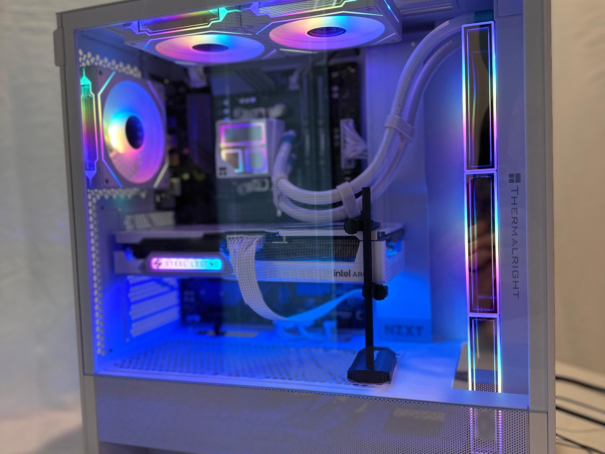 R7 5700X3D / ASRock Steel Legend OC Edition (Intel) ARC B580 12GB - Mid Tower Gaming PC