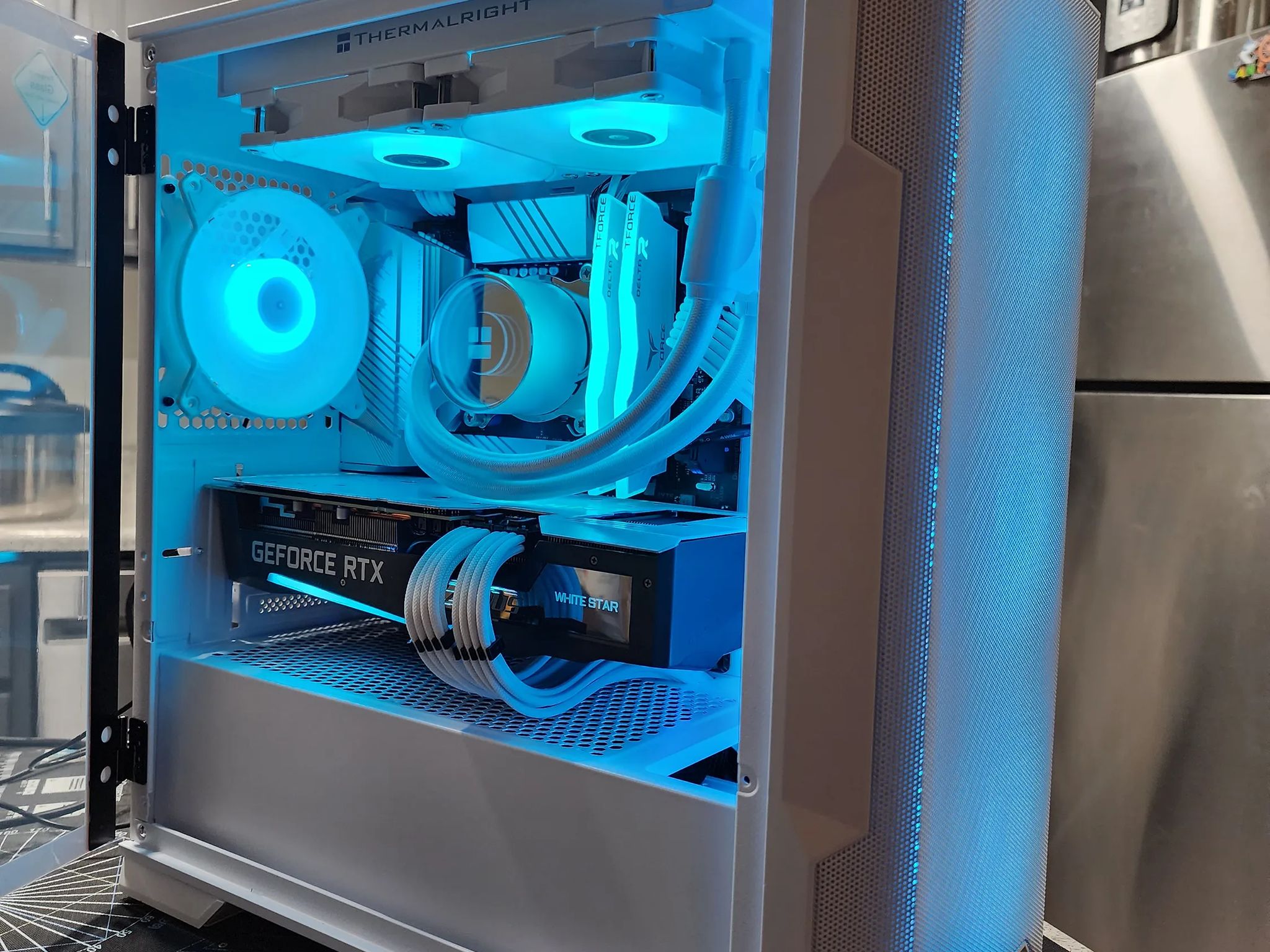 "White Star" Streaming/Gaming PC; i5-13400F | AORUS RTX 3070 | 32GB | 1TB