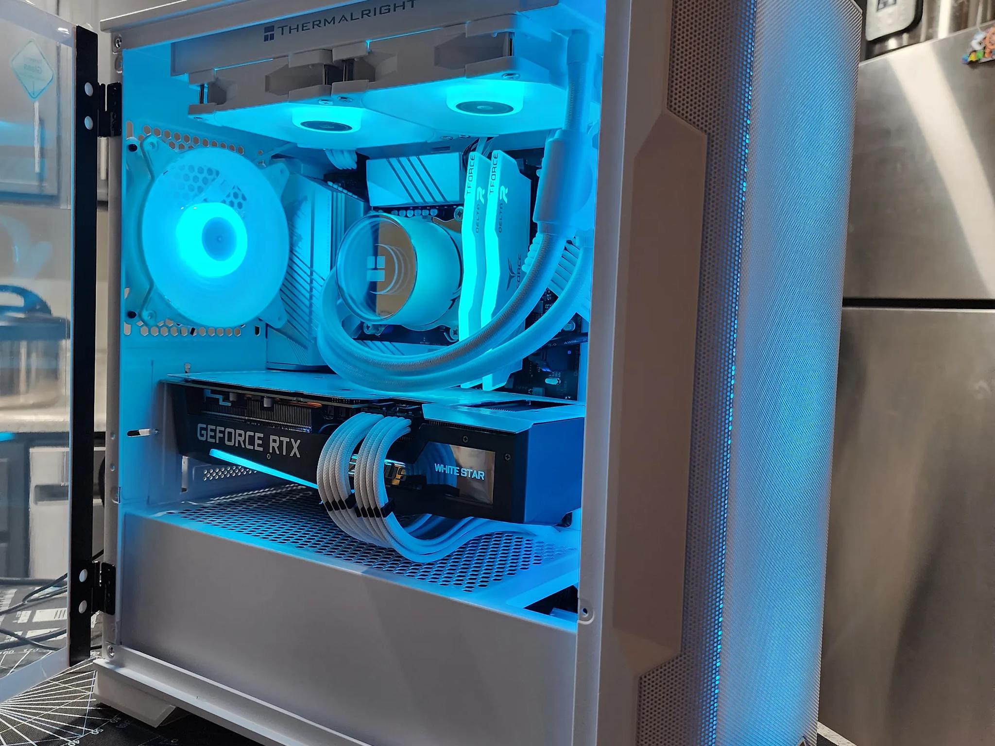 "White Star" Streaming/Gaming PC; i5-13400F | AORUS RTX 3070 | 32GB | 1TB