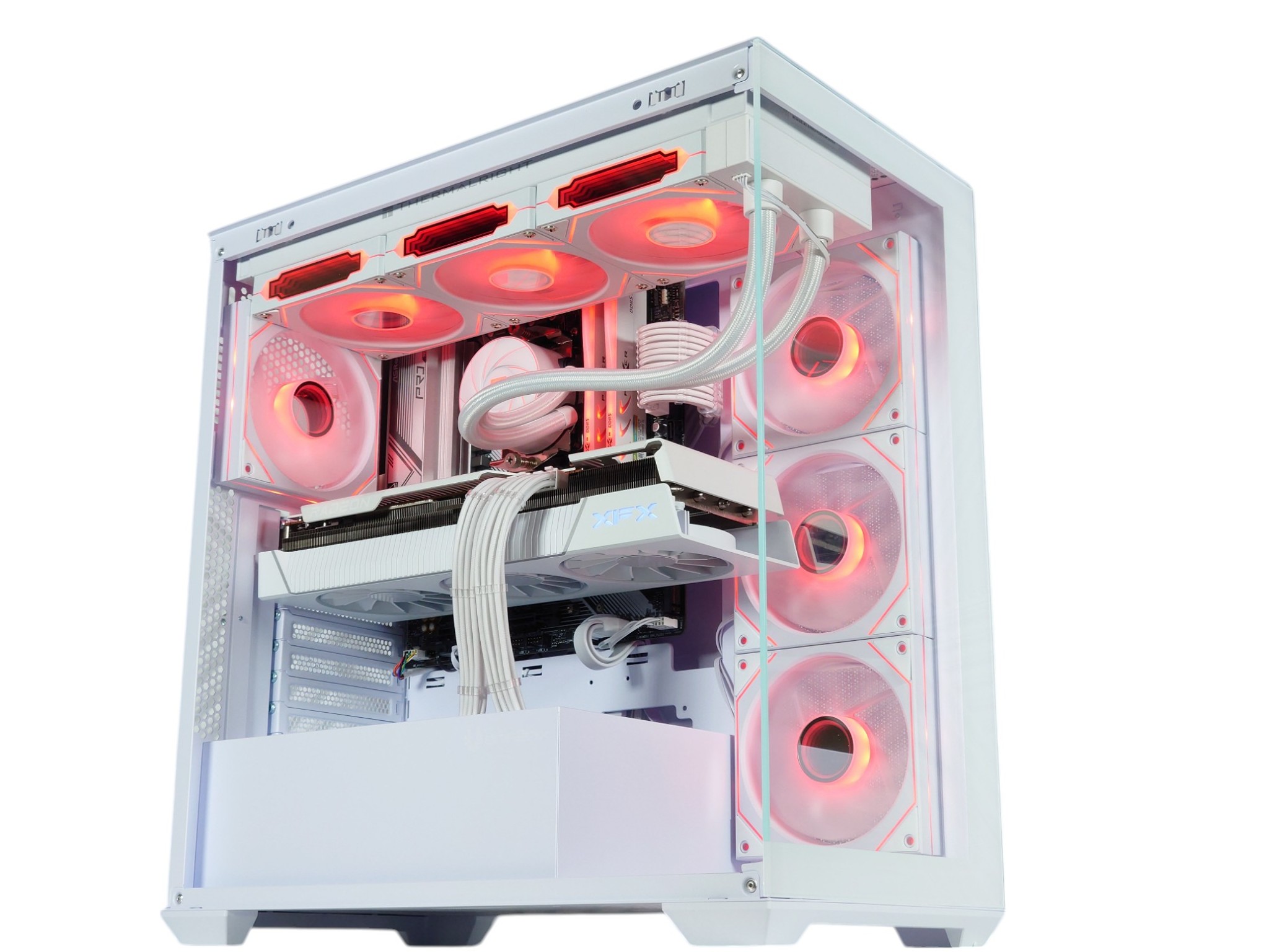 ☆Polaris❄️Liquid Cooled Gaming PC❄️AMD RX 7800 XT 16GB❄️AMD Ryzen 7 8700F❄️32GB DDR5❄️1TB SSD