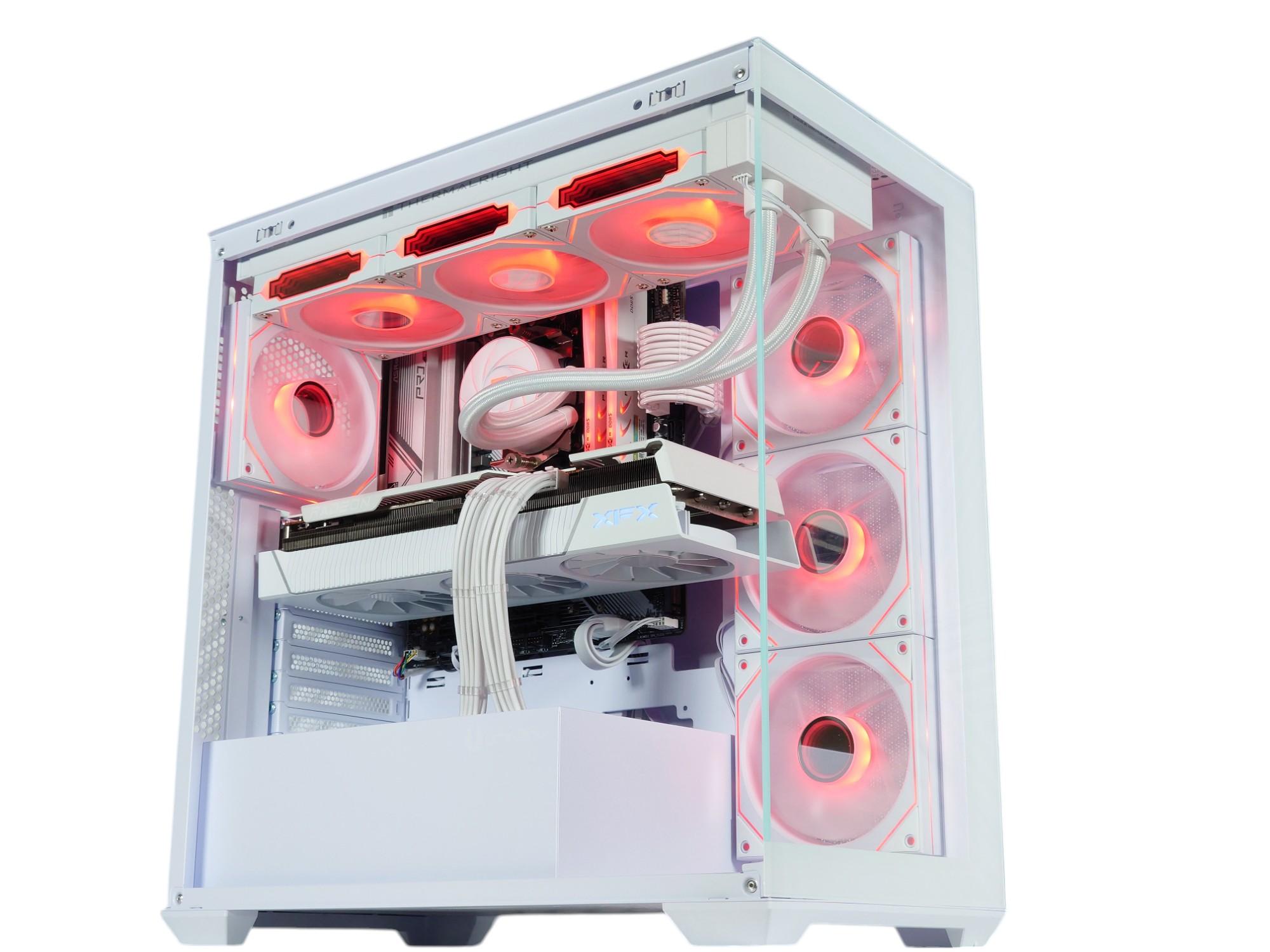 ☆Polaris❄️Liquid Cooled Gaming PC❄️AMD RX 7800 XT 16GB❄️AMD Ryzen 7 8700F❄️32GB DDR5❄️1TB SSD