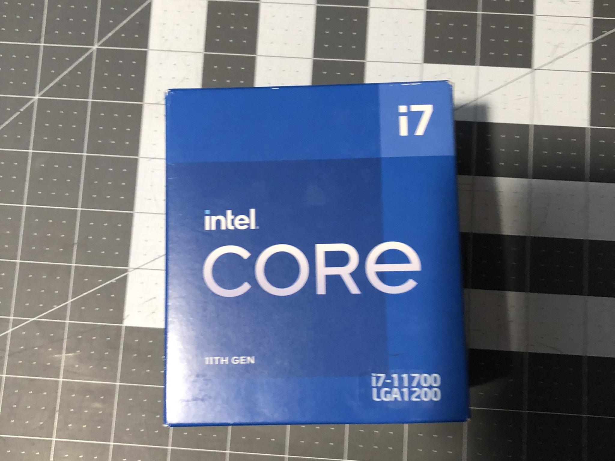 New in Unopened Box Intel Core i7 11700