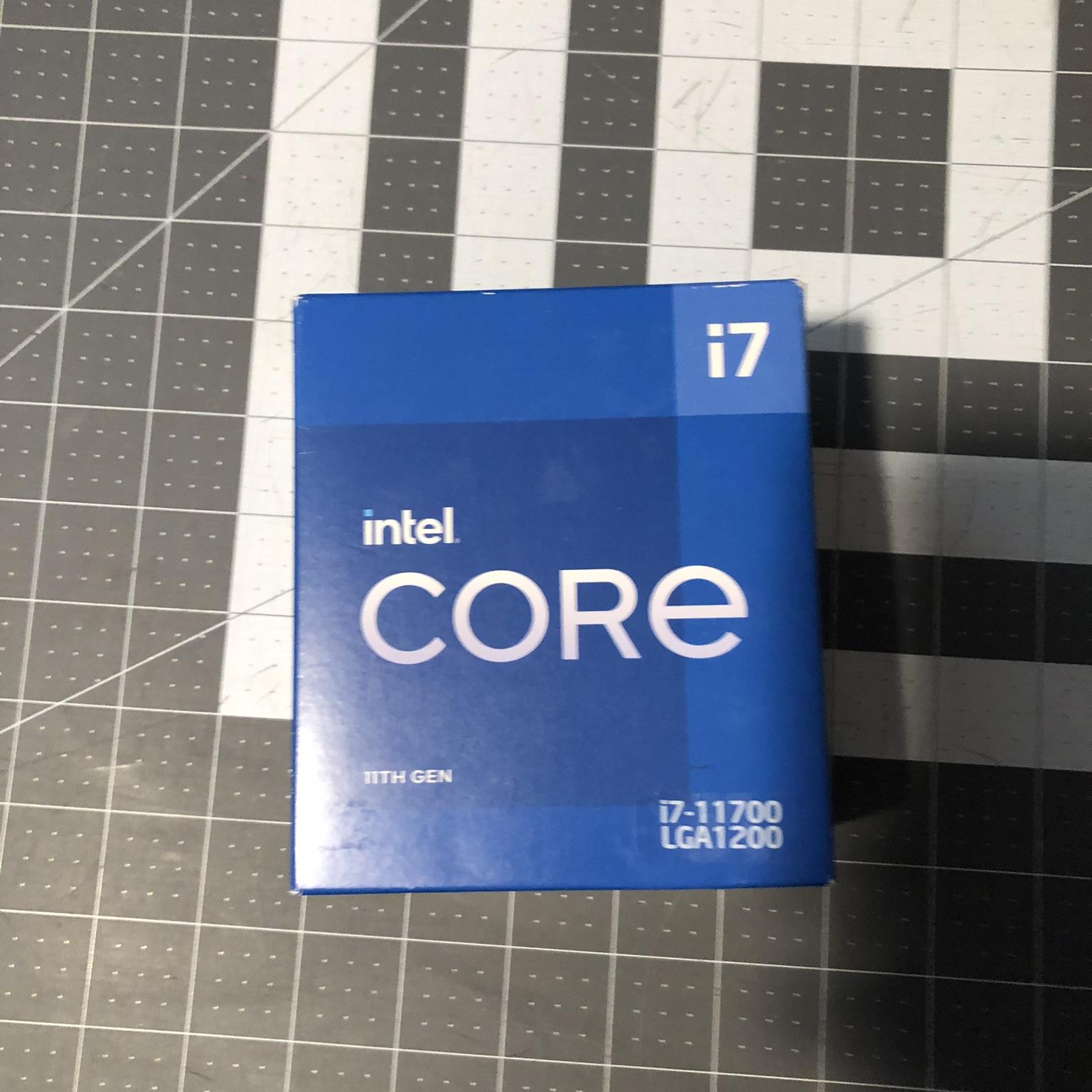 New in Unopened Box Intel Core i7 11700