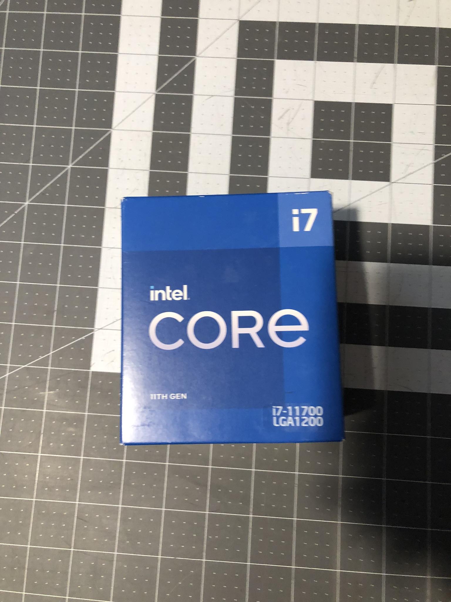 New in Unopened Box Intel Core i7 11700