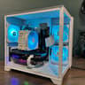 All White Custom NVIDIA Gaming PC