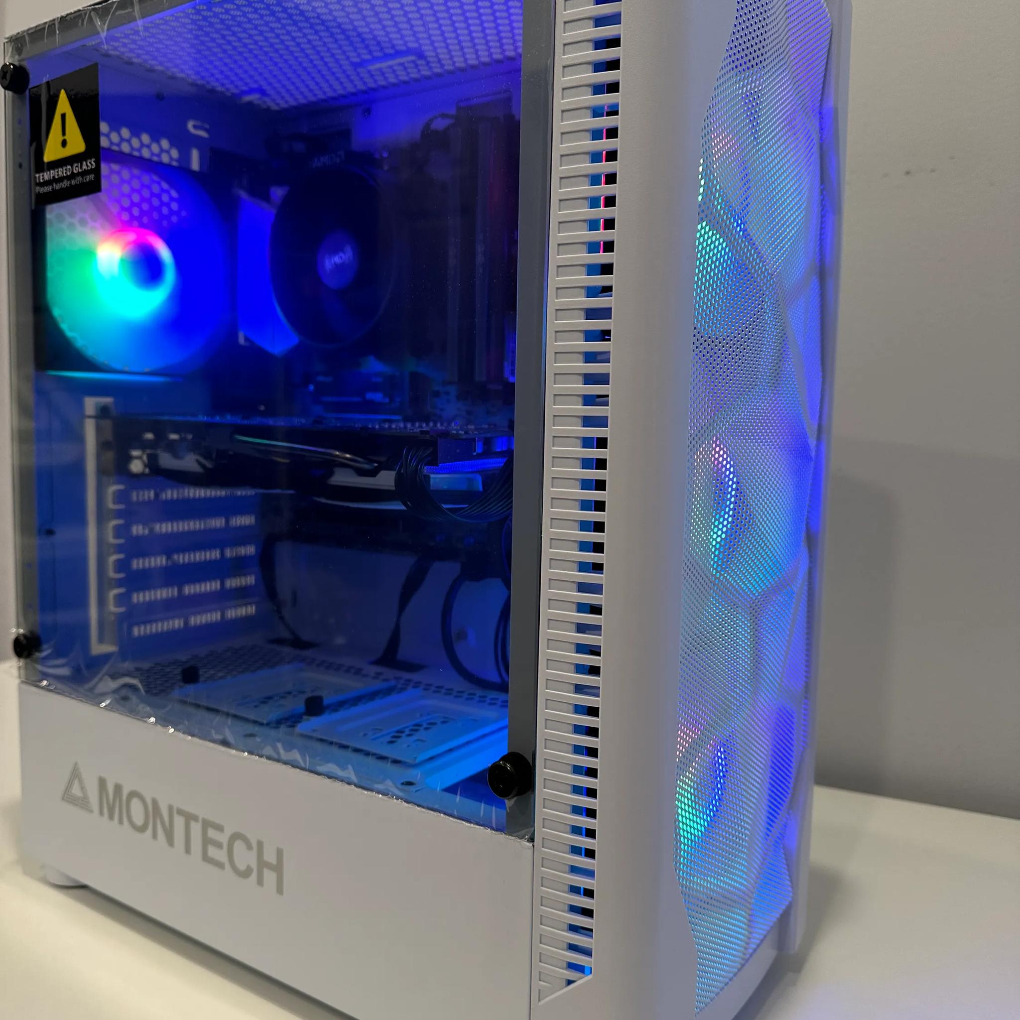 🎮🍭 Gaming PC🎮🍭 -MSI RX 580 ARMOR 4GB-AMD RYZEN Ryzen 3 3100 4/8 CT-16GB DDR4 RAM-512GB NVME