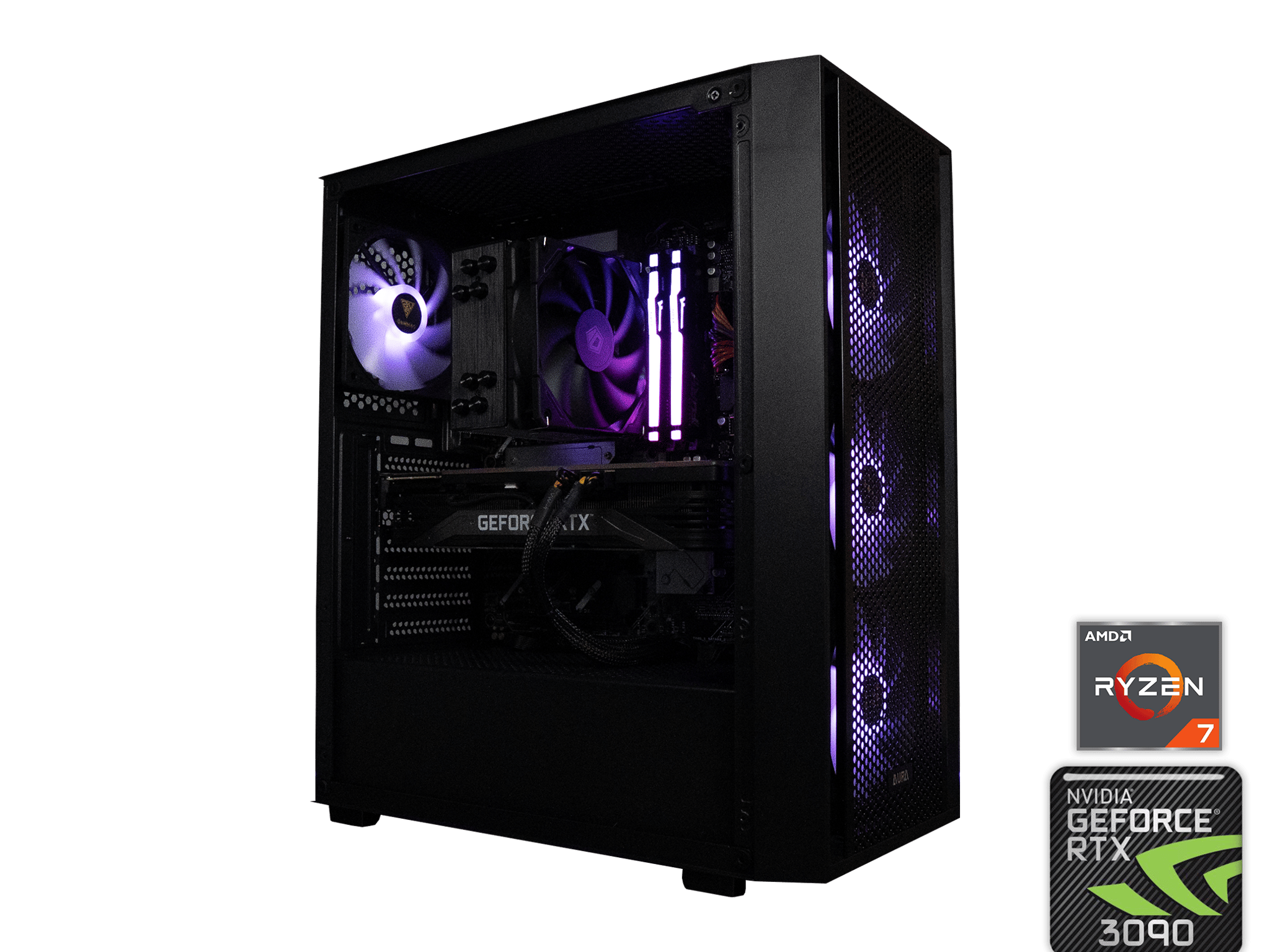 🌌🛰️ | PNY XLR8 RTX 3090 24GB | RYZEN 7 7700X | 32GB DDR5 RAM | 2TB SSD | Y2K OATHKEEPER GOLD