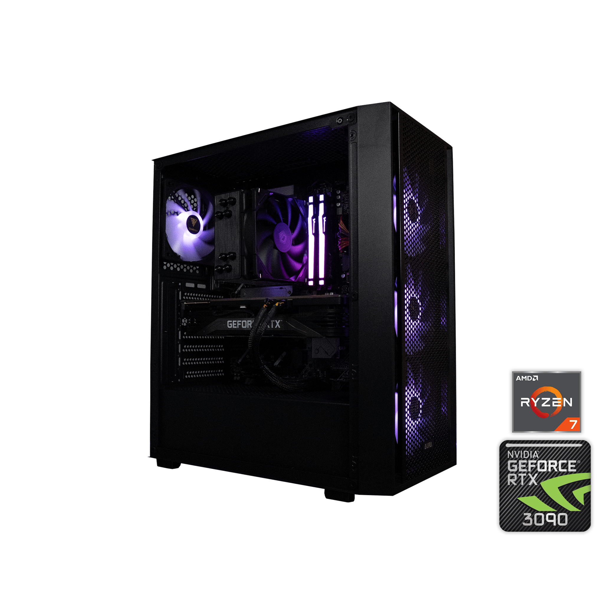 🌌🛰️ | PNY XLR8 RTX 3090 24GB | RYZEN 7 7700X | 32GB DDR5 RAM | 2TB SSD | Y2K OATHKEEPER GOLD