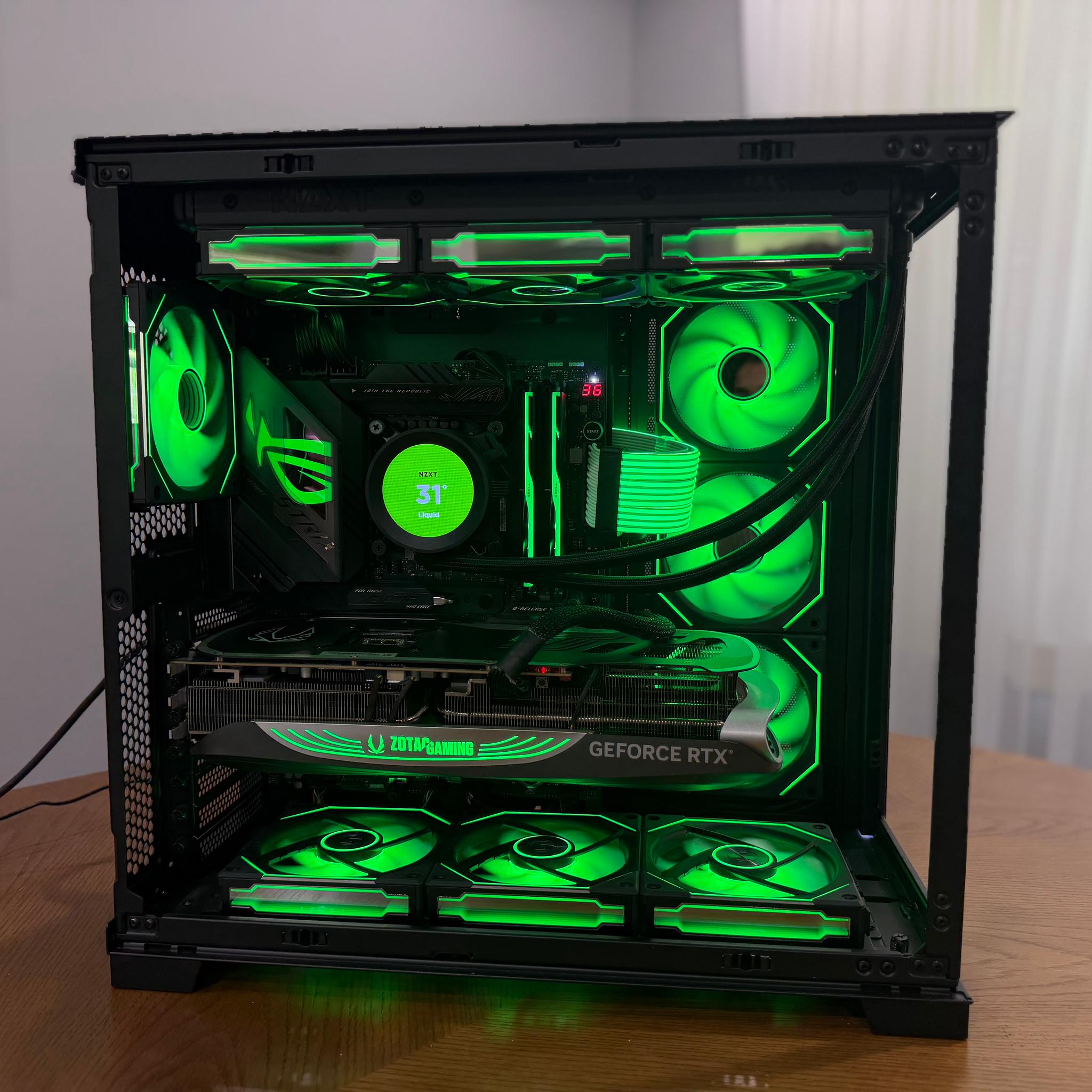 ZOTAC RTX 4080 Gaming PC | i9-13900 | 32GB DDR5-7200 | 2TB NVMe | ROG RGB