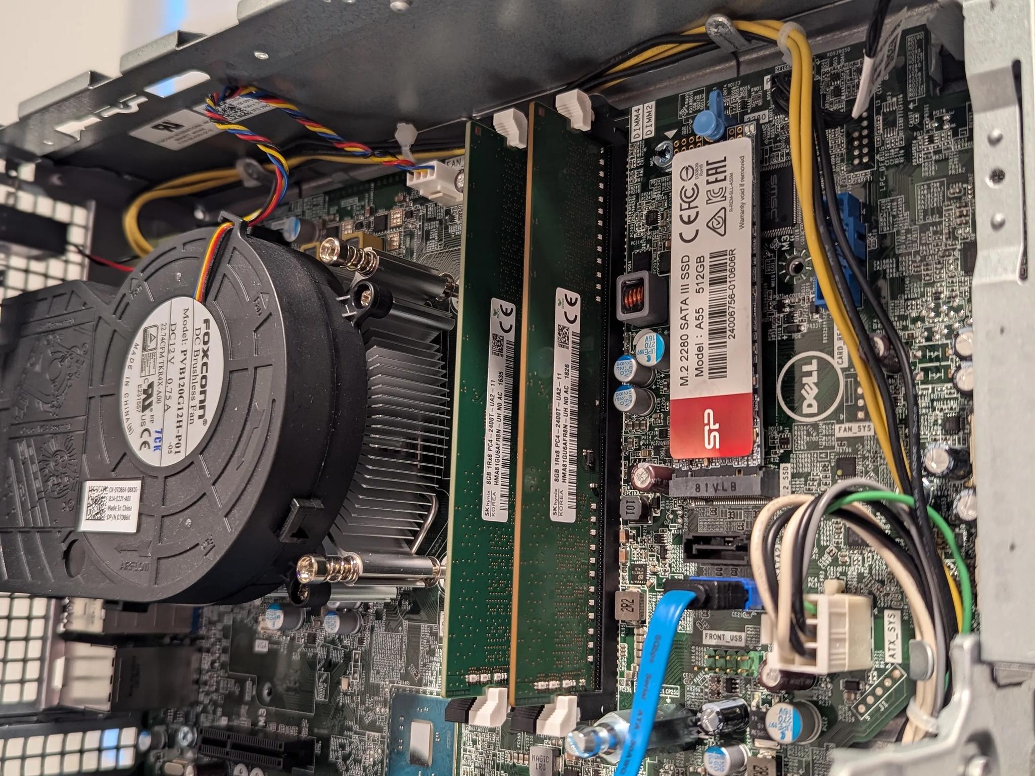 Sleek and Budget 🔵🔵 Intel Arc Gaming PC : i5-7500 + Arc a310 + 16GB DDR4