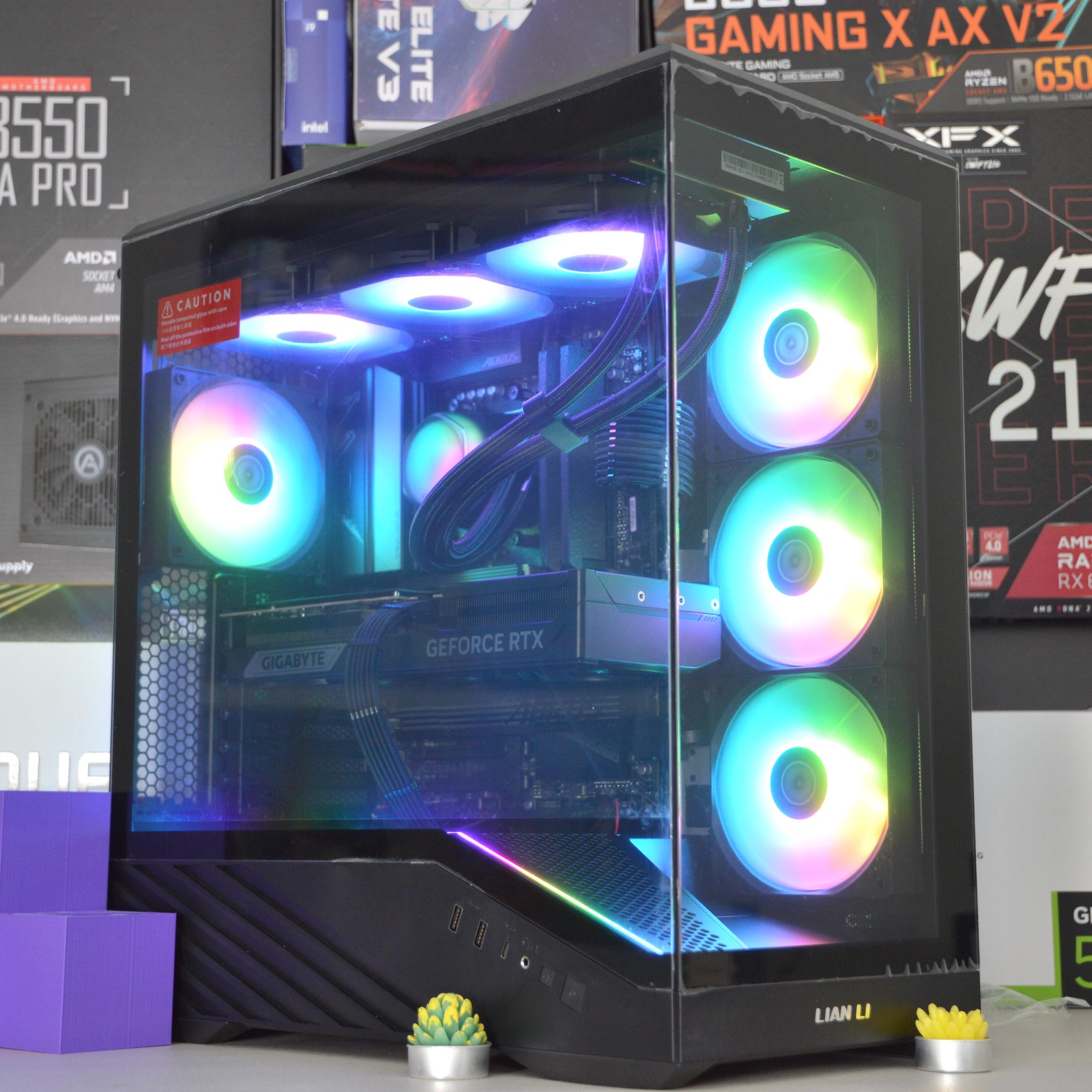 ⚫🧊 | RTX 5080 16GB | RYZEN 9 7900X | 32 GB DDR5 RAM | 2TB NVME SSD | Shadow Glacier |