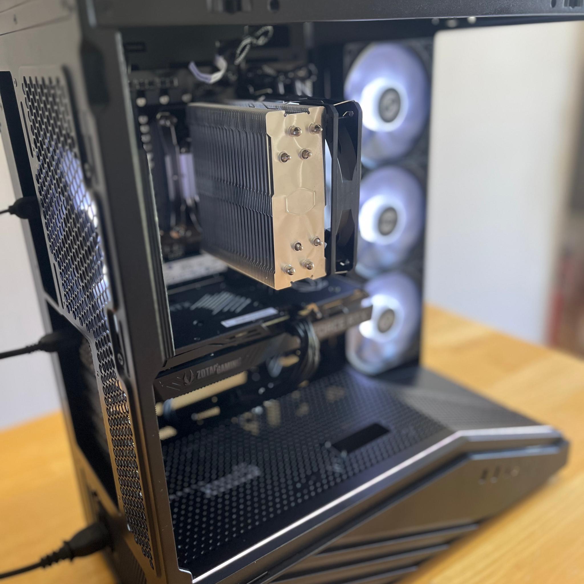 1440p Gaming PC - RTX 3060 ti, Ryzen 5, 1 TB NVME SSD, Wifi, Bluetooth