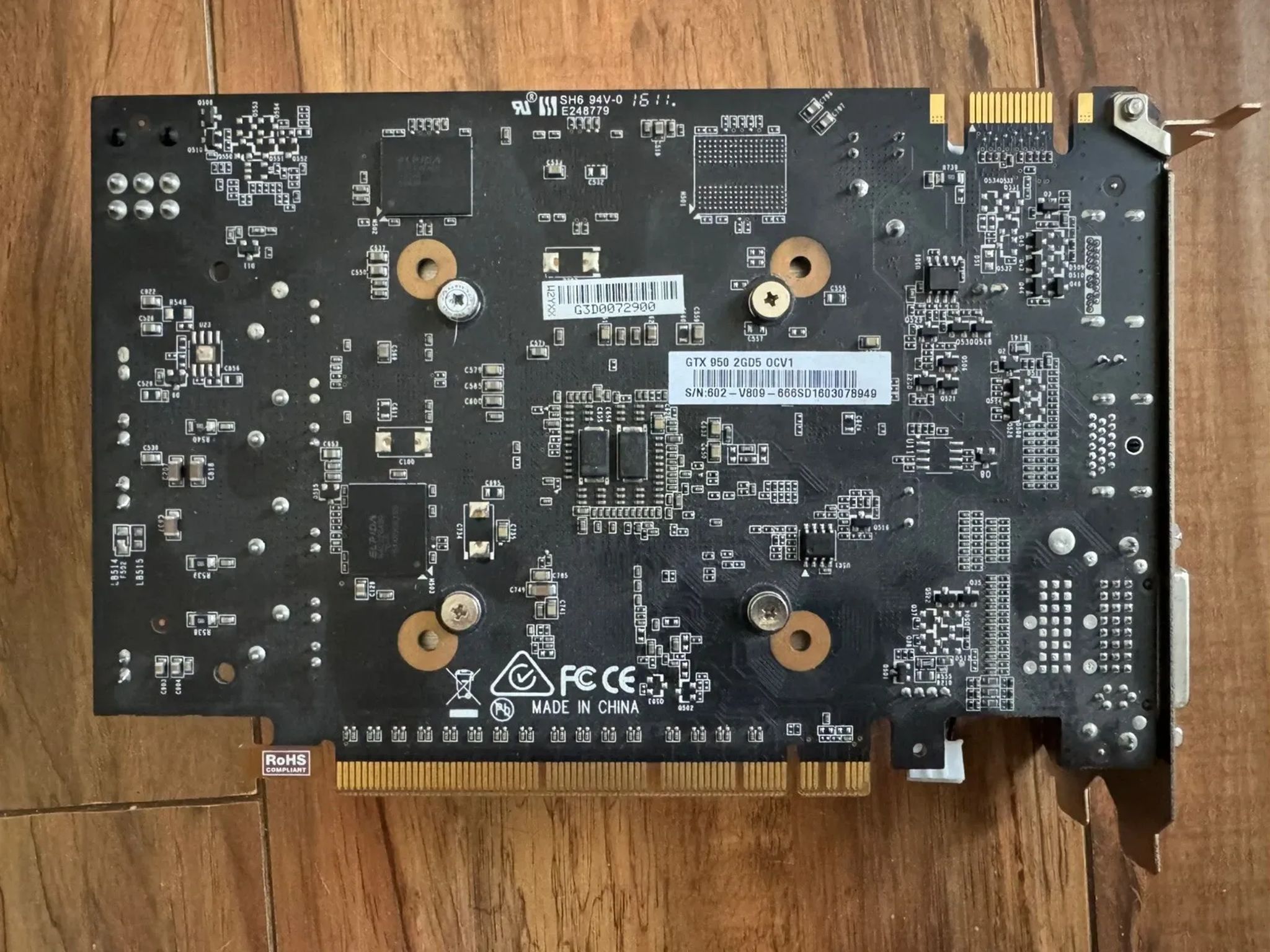 MSI NVIDIA GeForce GTX 950 2GD5 OC 2GB GDDR5 Graphics Card