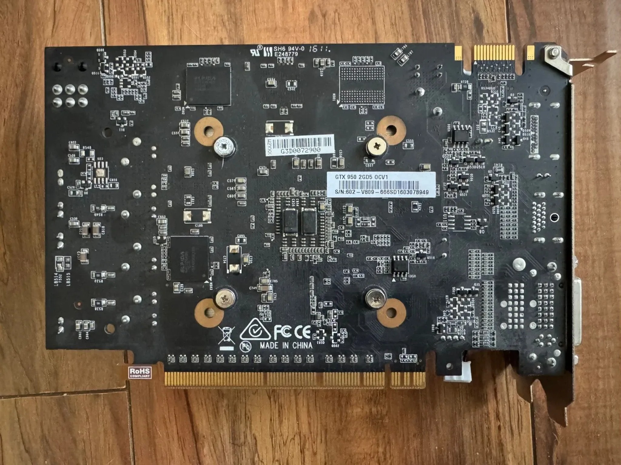 MSI NVIDIA GeForce GTX 950 2GD5 OC 2GB GDDR5 Graphics Card
