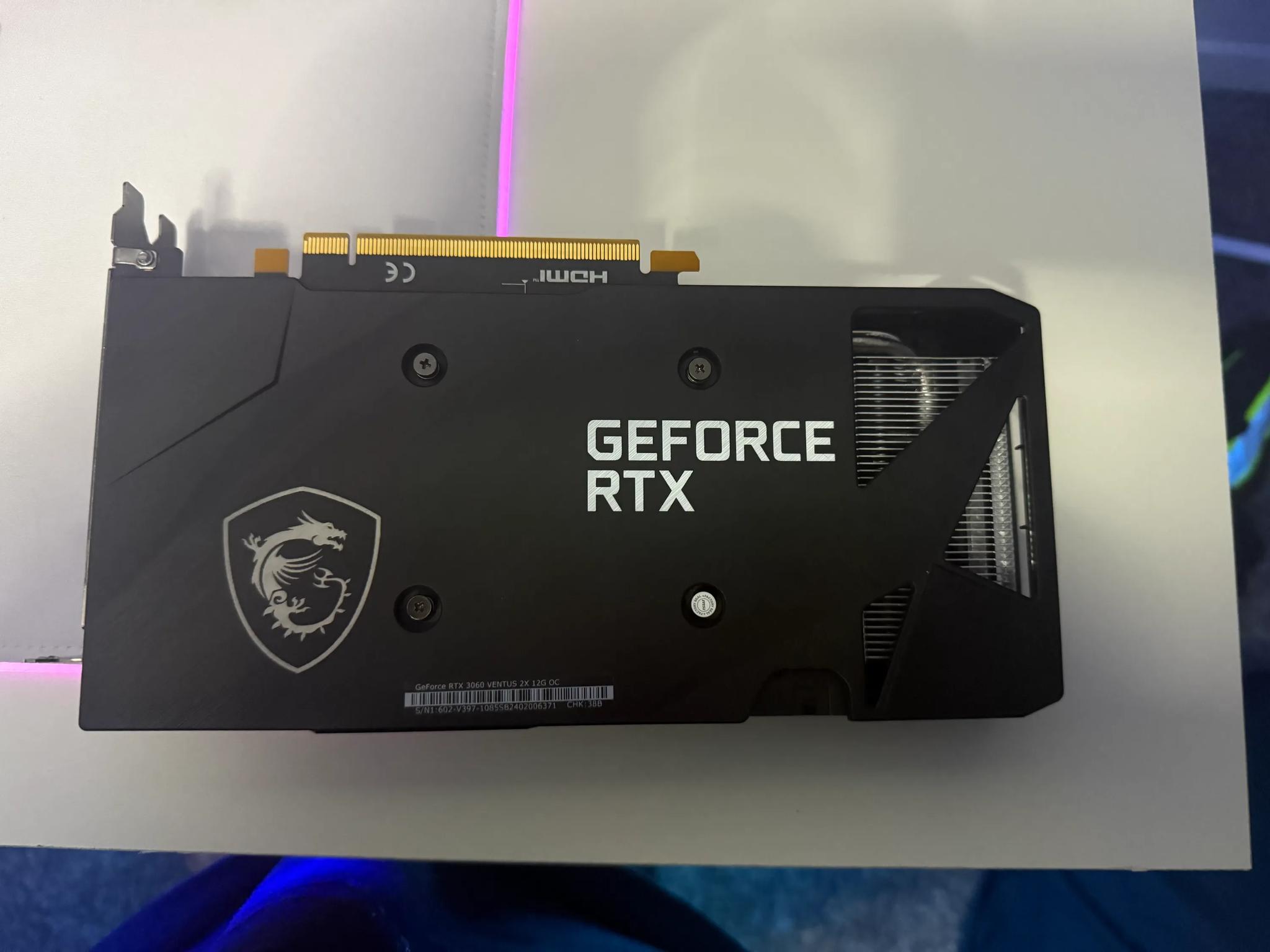 MSI GEFORCE RTX VENTUS 2X OC EDITION