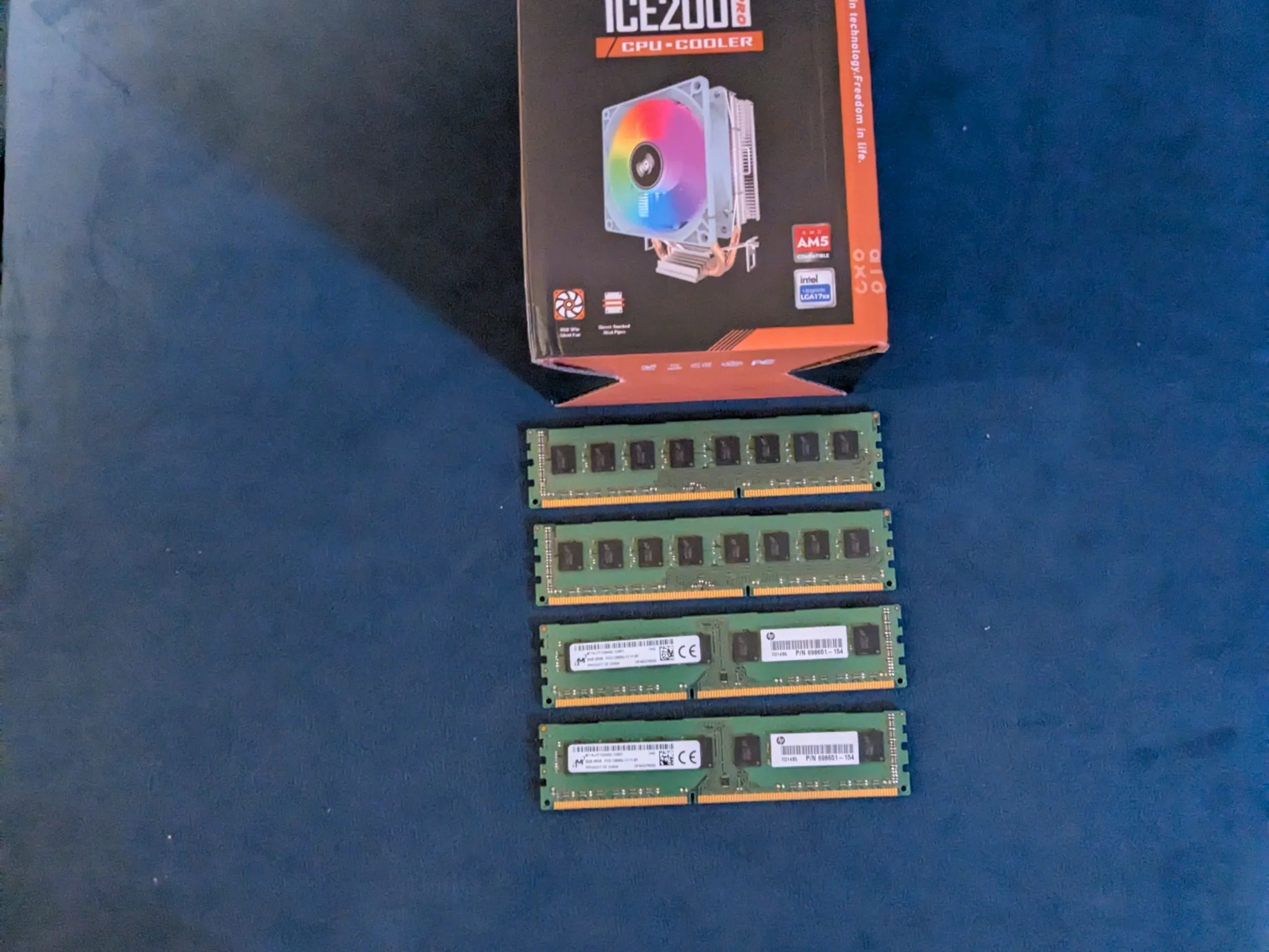 32GB ddr3 + AIGO CPU cooler