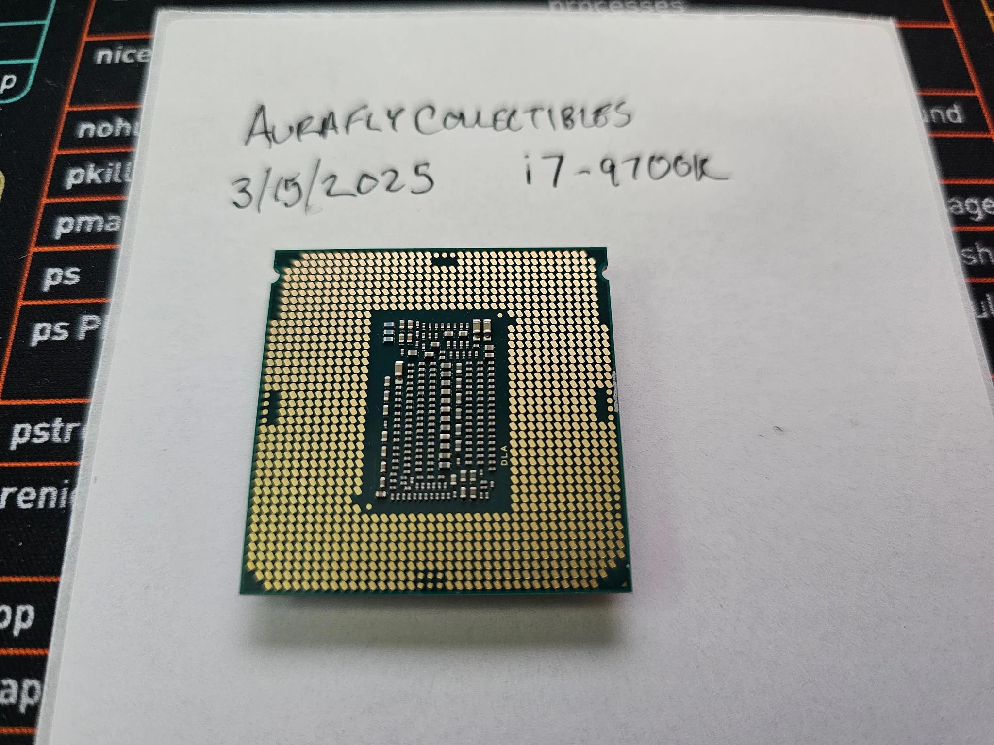 Intel Core i7-9700K Processor - 3.6GHz 8-Core LGA1151
