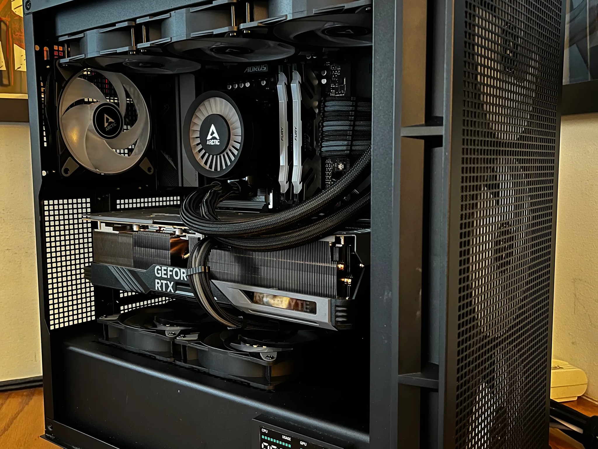 Black Jaguar - RTX 4080 | Ryzen 7 7800X3D | 32GB @6000MT/sec | 4TB NVME total storage | 1000W PSU