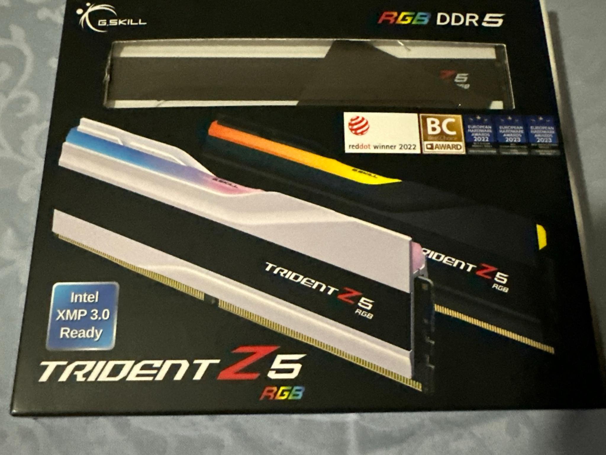 G.Skill Trident Z5 RGB (DDR5/Intel XMP) DDR5-8400 CL40 48GB (2x24GB)