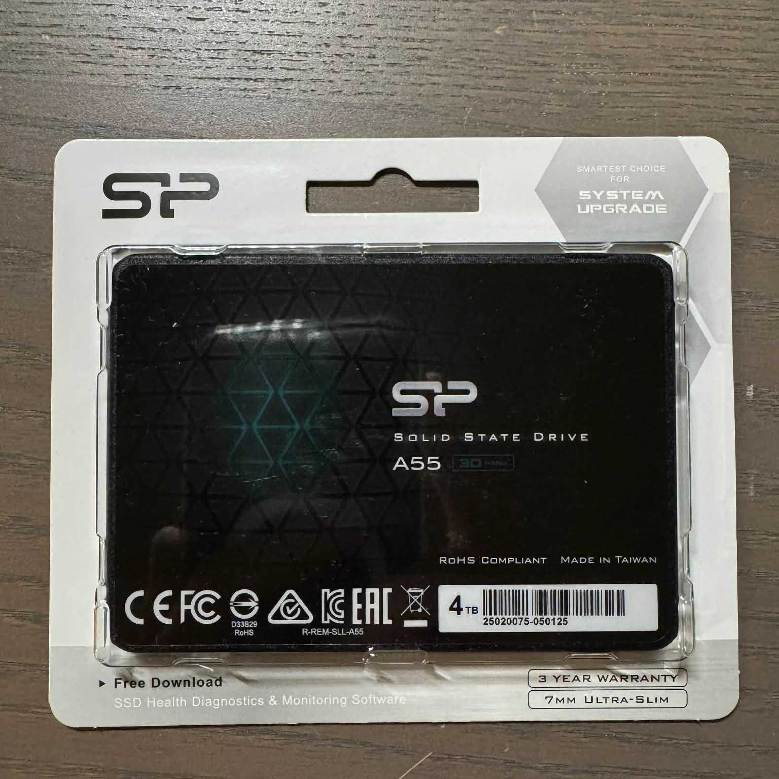 NEW SP Silicon Power 4TB SSD 3D NAND A55 SLC Cache Performance Boost SATA III 2.5"