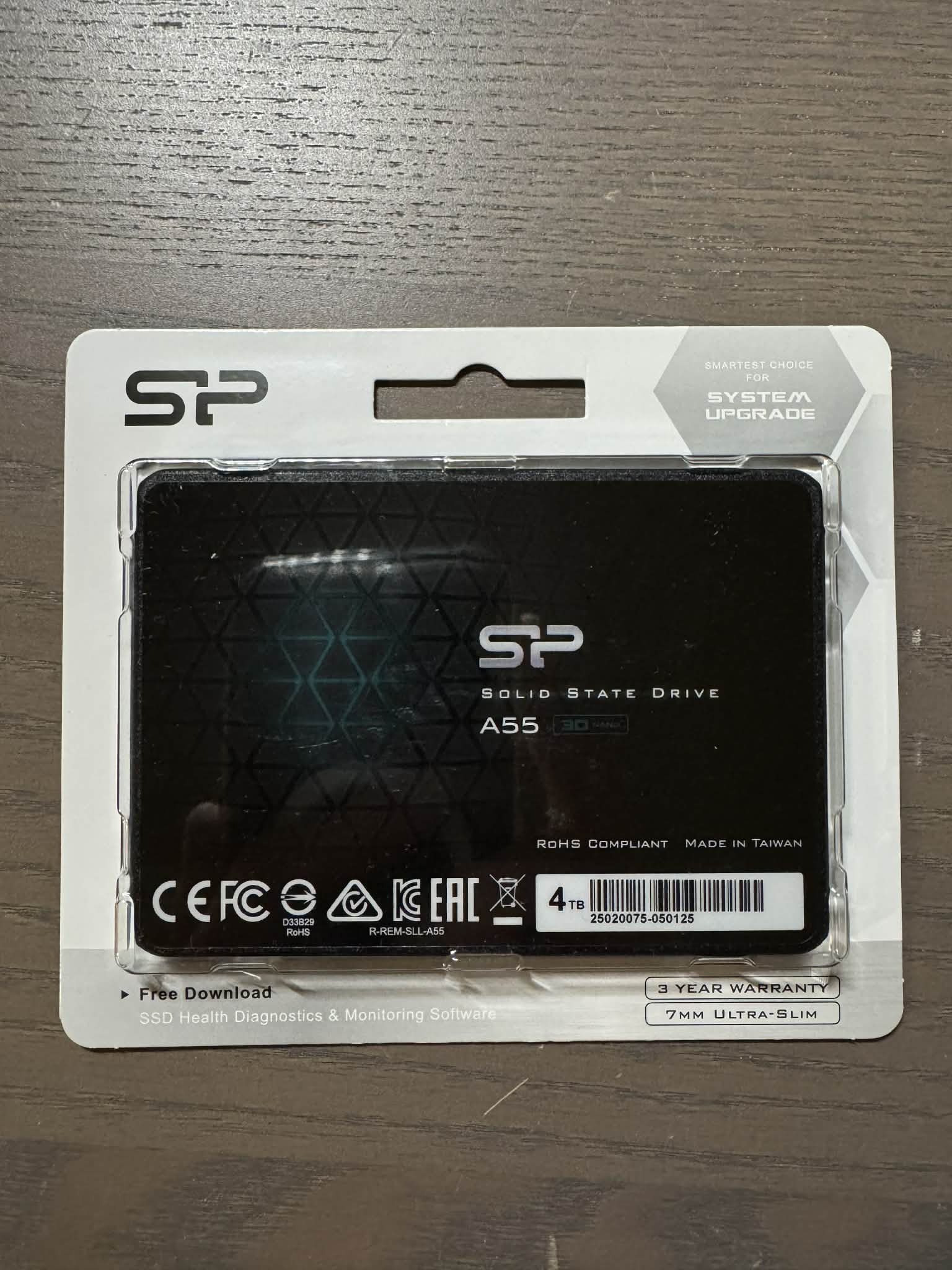 NEW SP Silicon Power 4TB SSD 3D NAND A55 SLC Cache Performance Boost SATA III 2.5"
