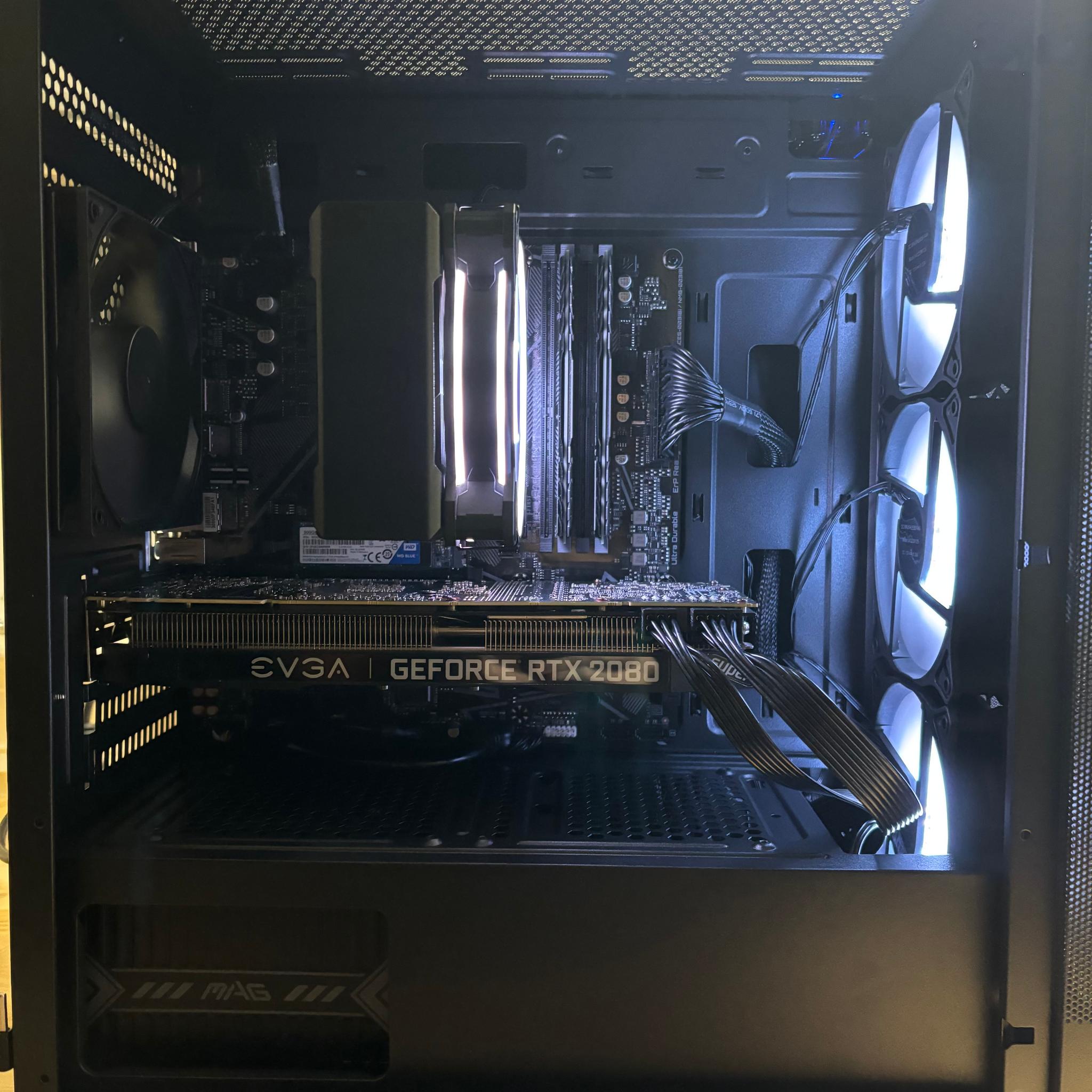 EVGA RTX 2080S | 5500 | 16GB | 500GB