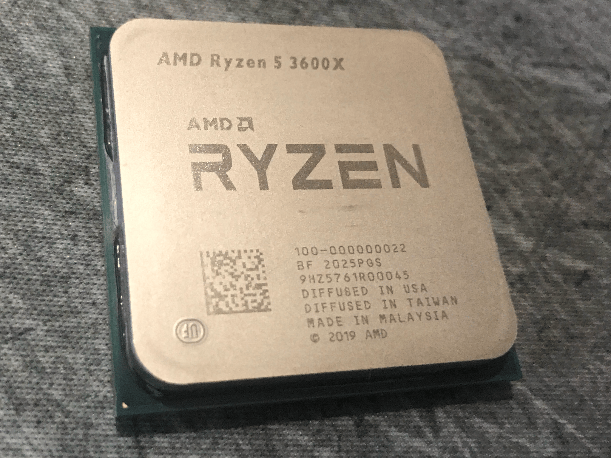 Ryzen 5 3600x CPU