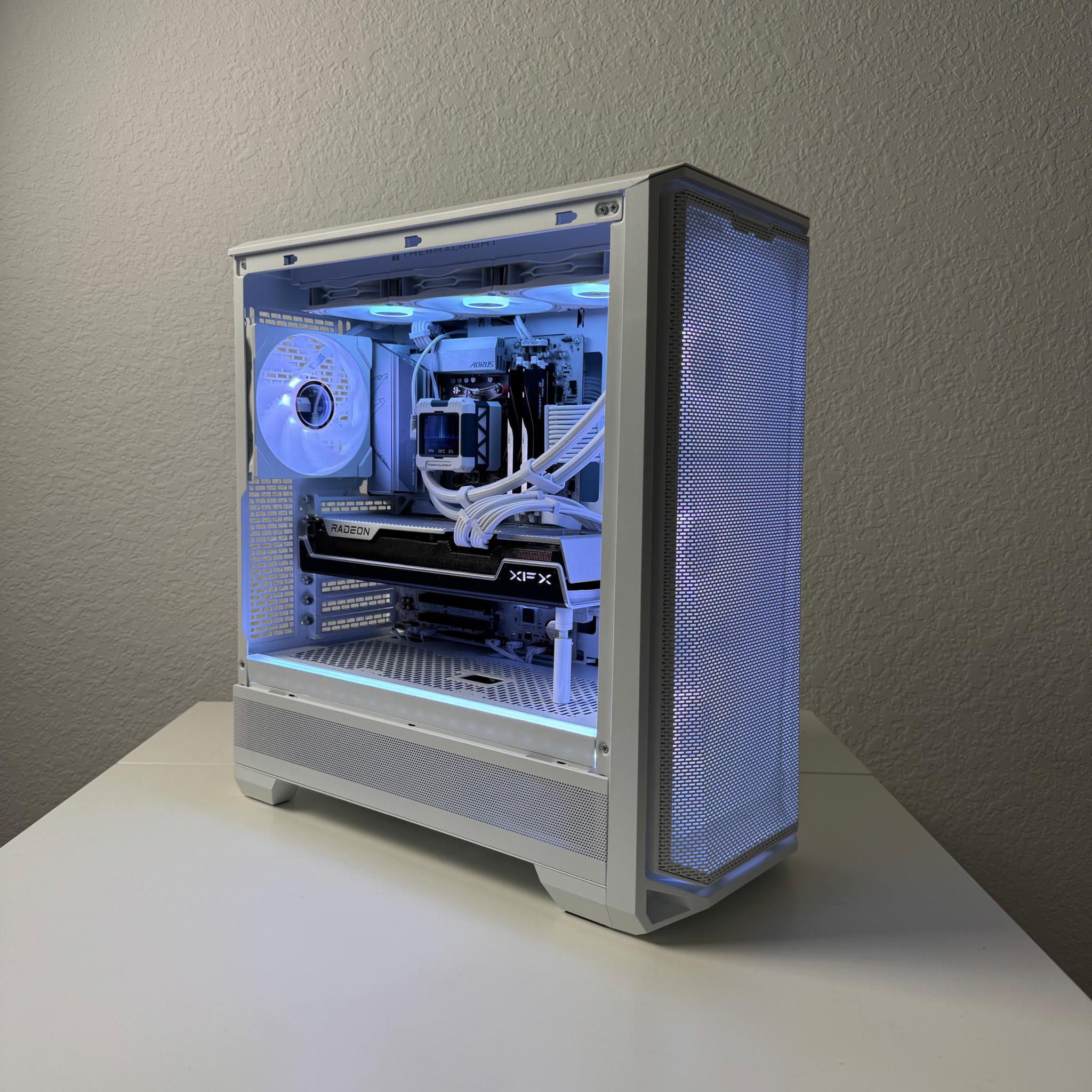 ❄️High-End 1440p/4K Gaming PC AMD Ryzen 7 7700X AMD Radeon RX 7800 XT 32GB DDR5-6000 1TB NVMe Win 11