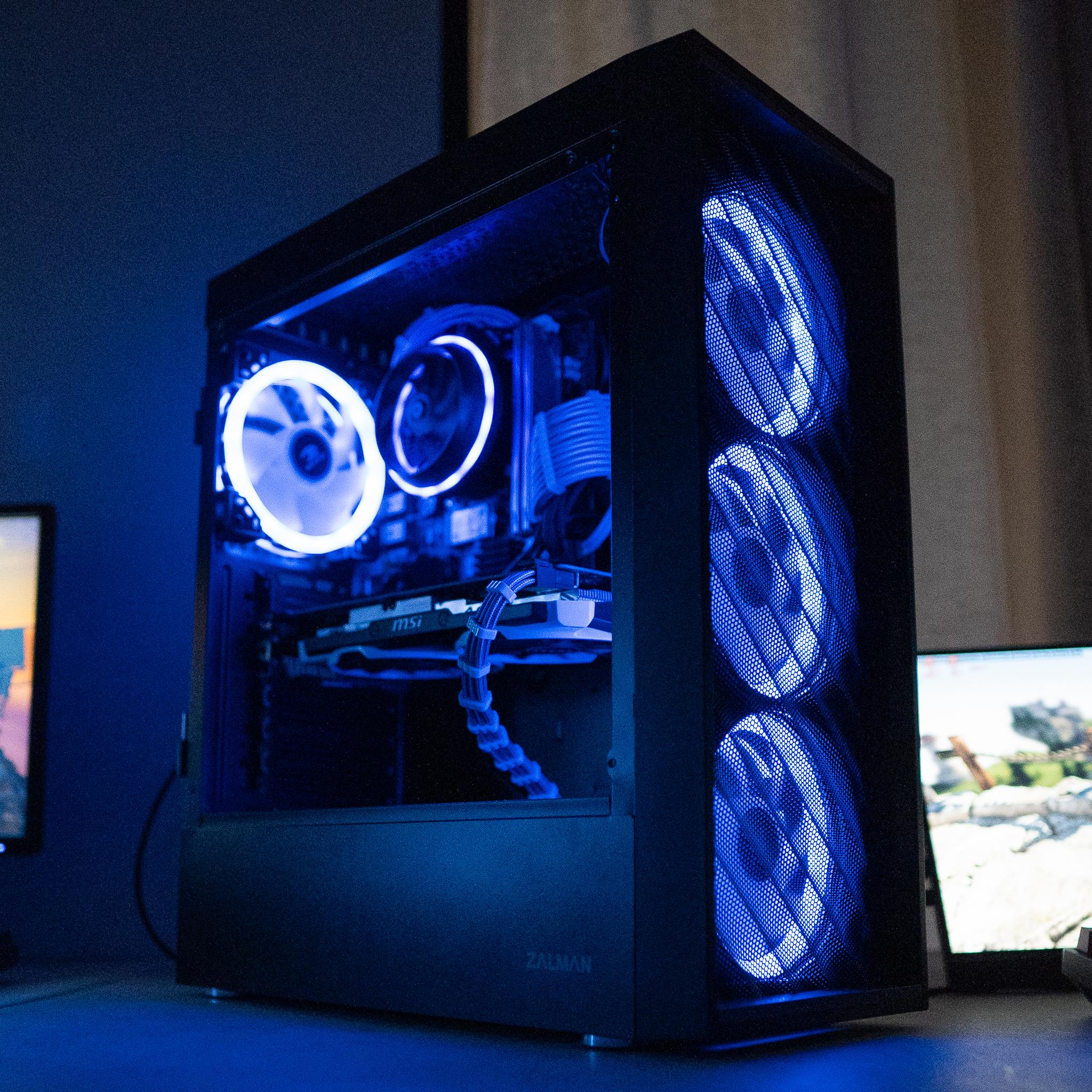 ⚫❄️ | NVIDIA GTX 960 | INTEL i5 4570 | 8GB RAM | 256GB NVME SSD + 250GB HDD | Arctic Blizzard 2.0