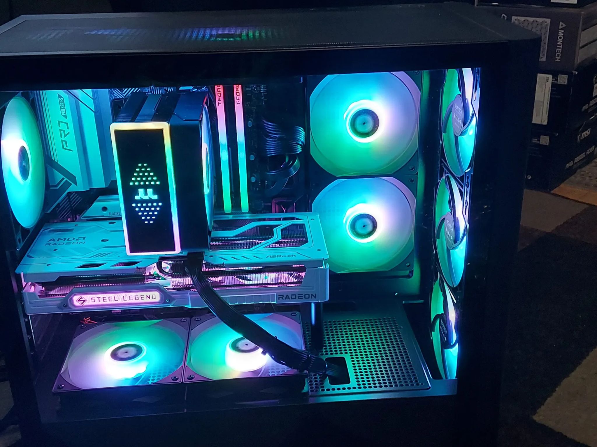 Ryzen 7700/RX 9060XT Gaming PC