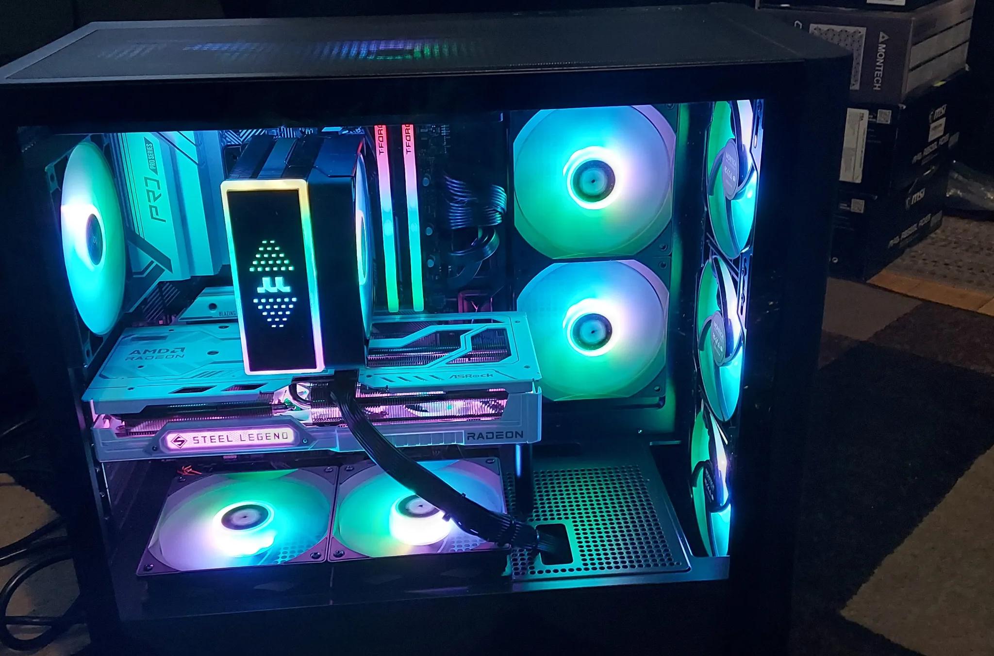 Ryzen 7700/RX 9060XT Gaming PC