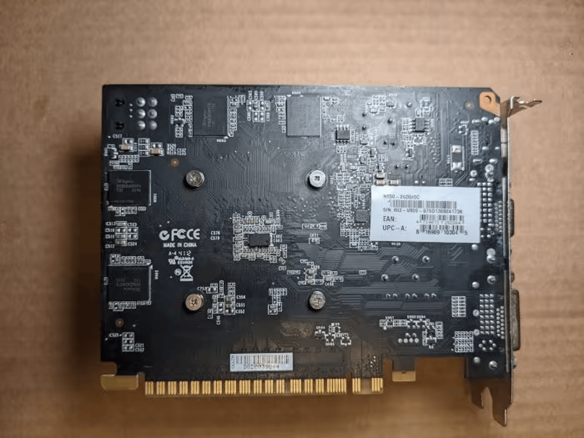 MSI NVIDIA GTX 650 2GB (N650-2GD5/OC) SINGLE FAN GRAPHICS CARD