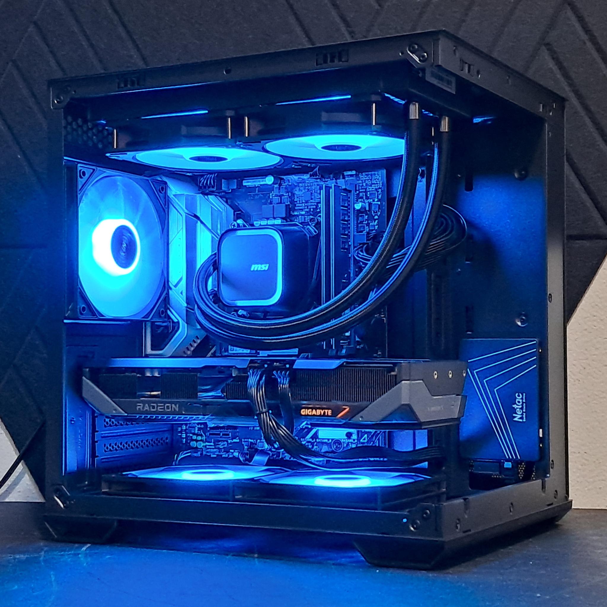 ⛈️1440p Gaming Beast⛈️PCIe 5.0 | RX 9070 GRE | 6-core Intel | WiFi!