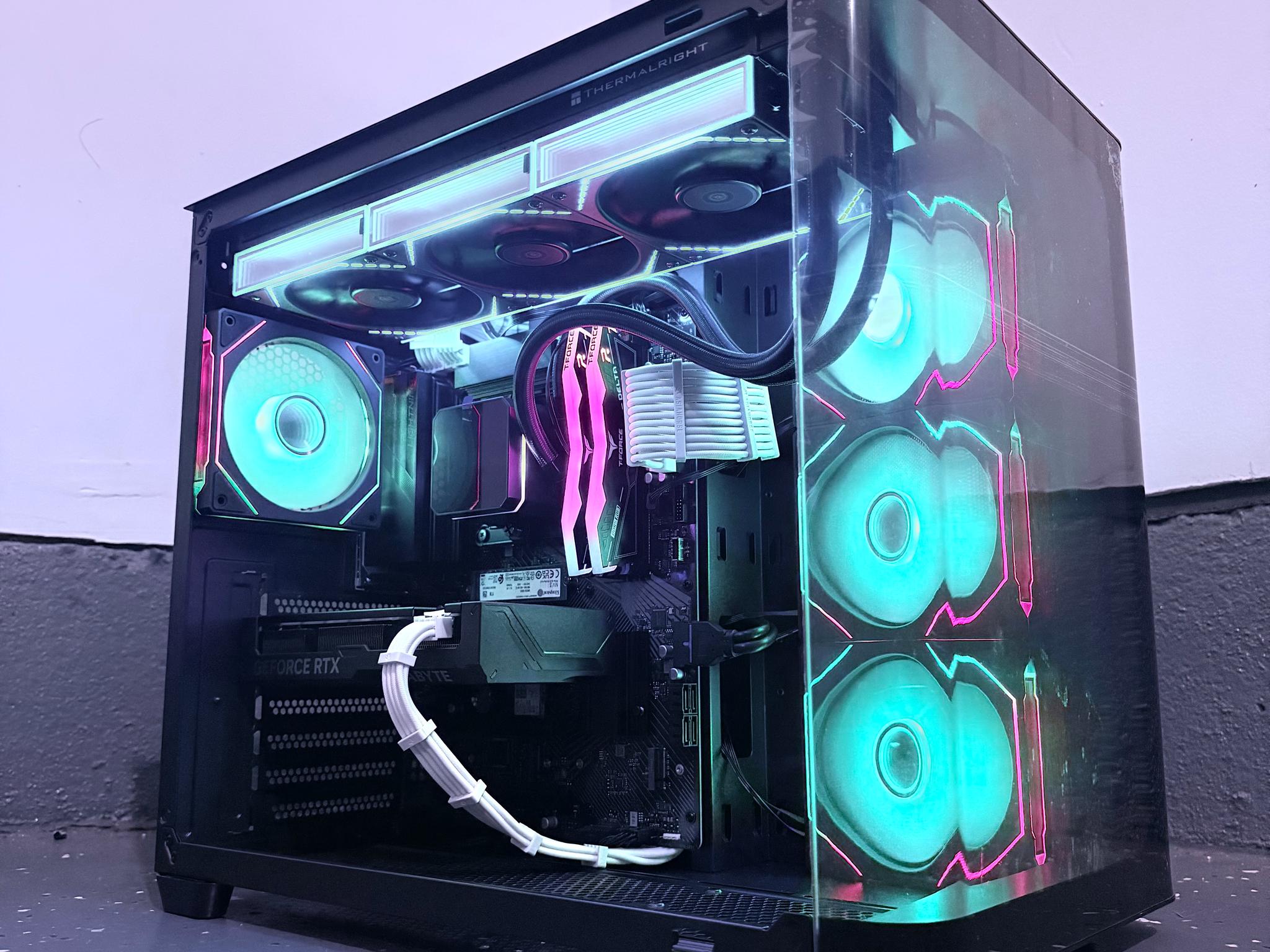 🌈"Astral Neon"⚫️ | 1440p + AI | i7 14700KF | RTX 4060 Ti 16GB| 32GB DDR5 | 2TB SSD | Free Shipping
