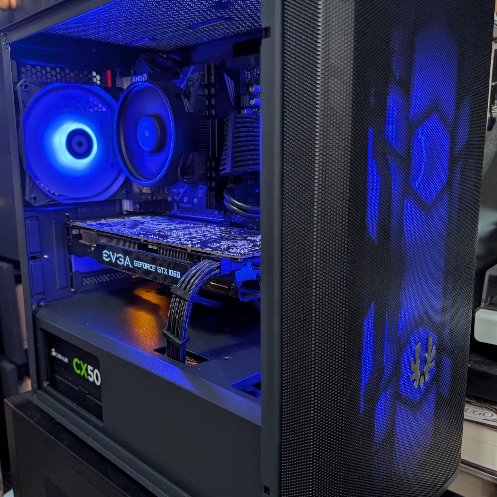 Ryzen Gaming PC: Ryzen 5 2600 | GTX 1060 6GB | 16 GB DDR4 | 1 TB SSD