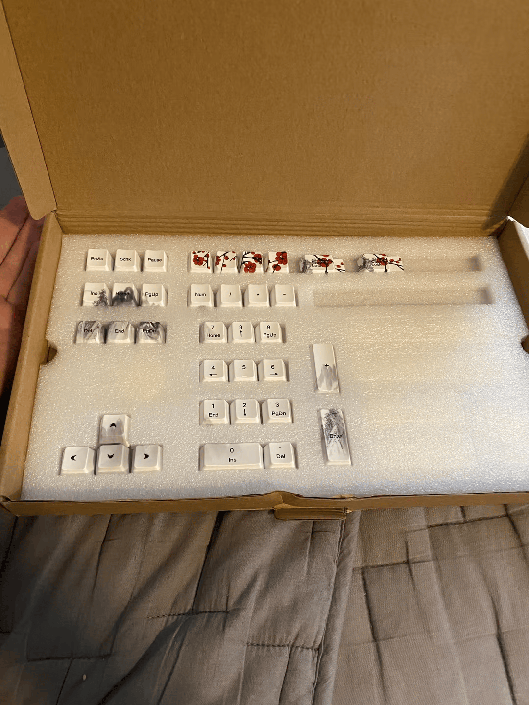 Sakura 108 Key Cap Set from Japan