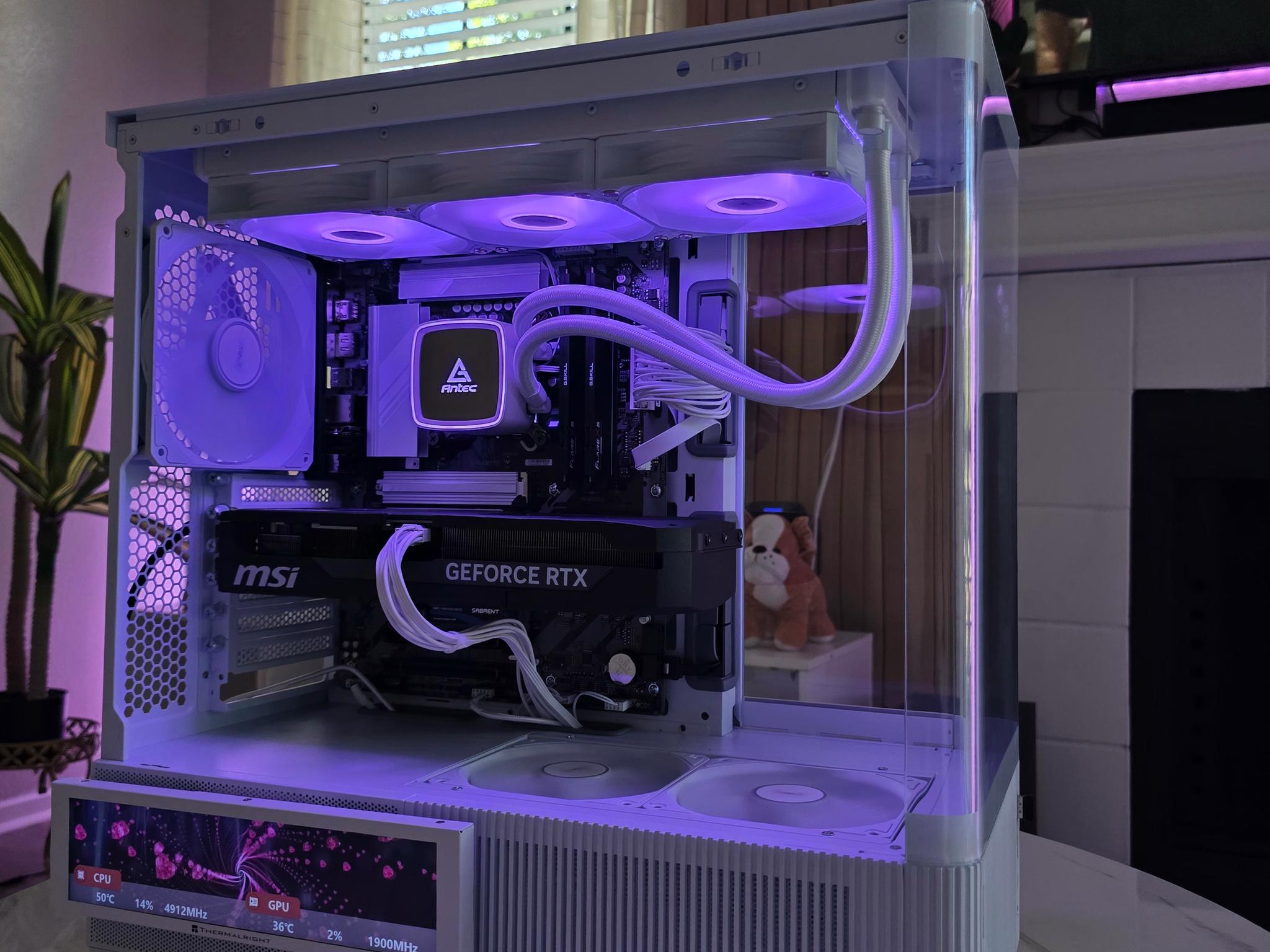 GeForce RTX 5070 Custom Gaming PC - Core Ultra 5 250K Plus, 32GB RAM, 4TB STORAGE