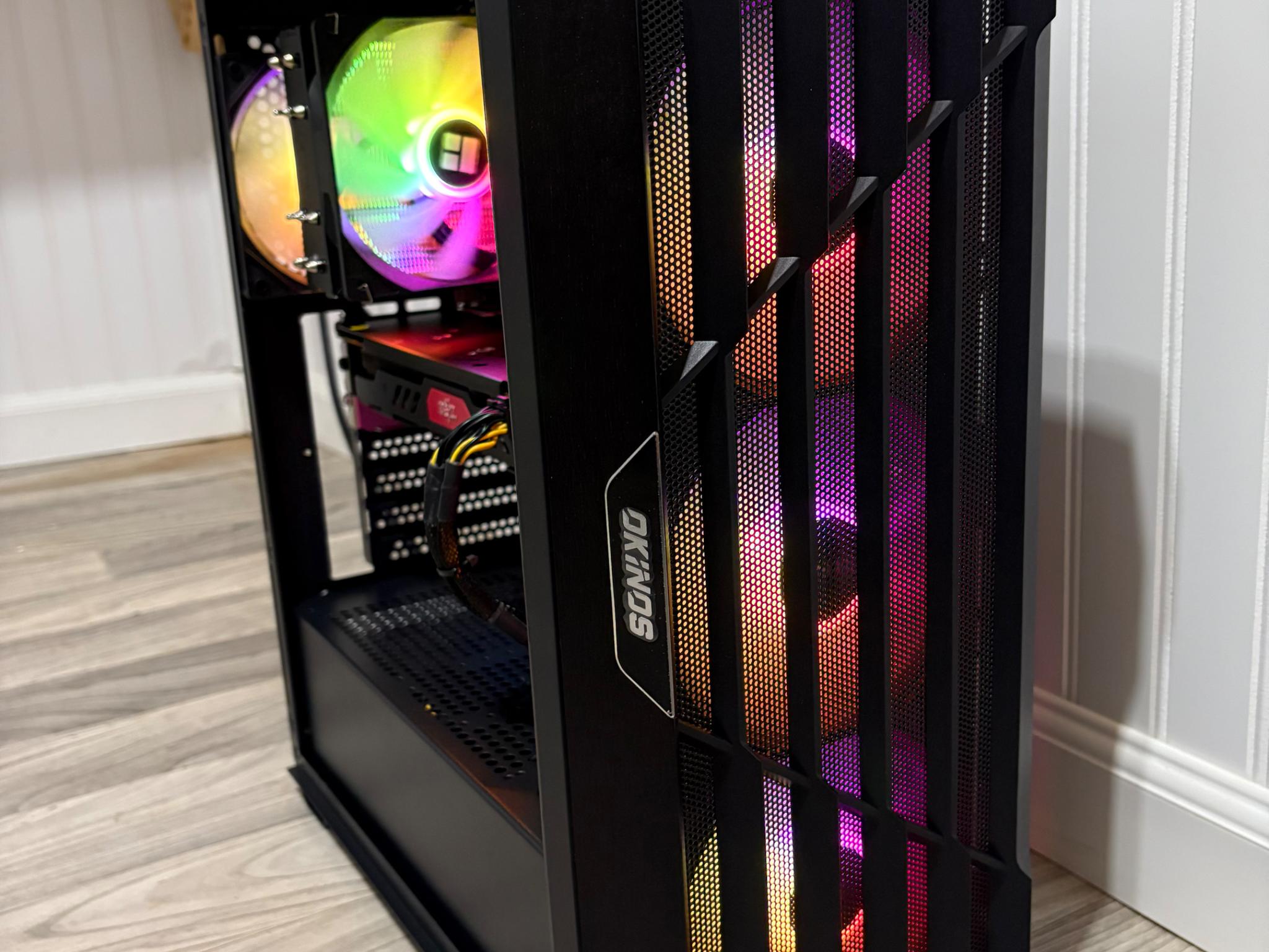 SOLD! OAK WOOD GAMING PC! I5 RX 480