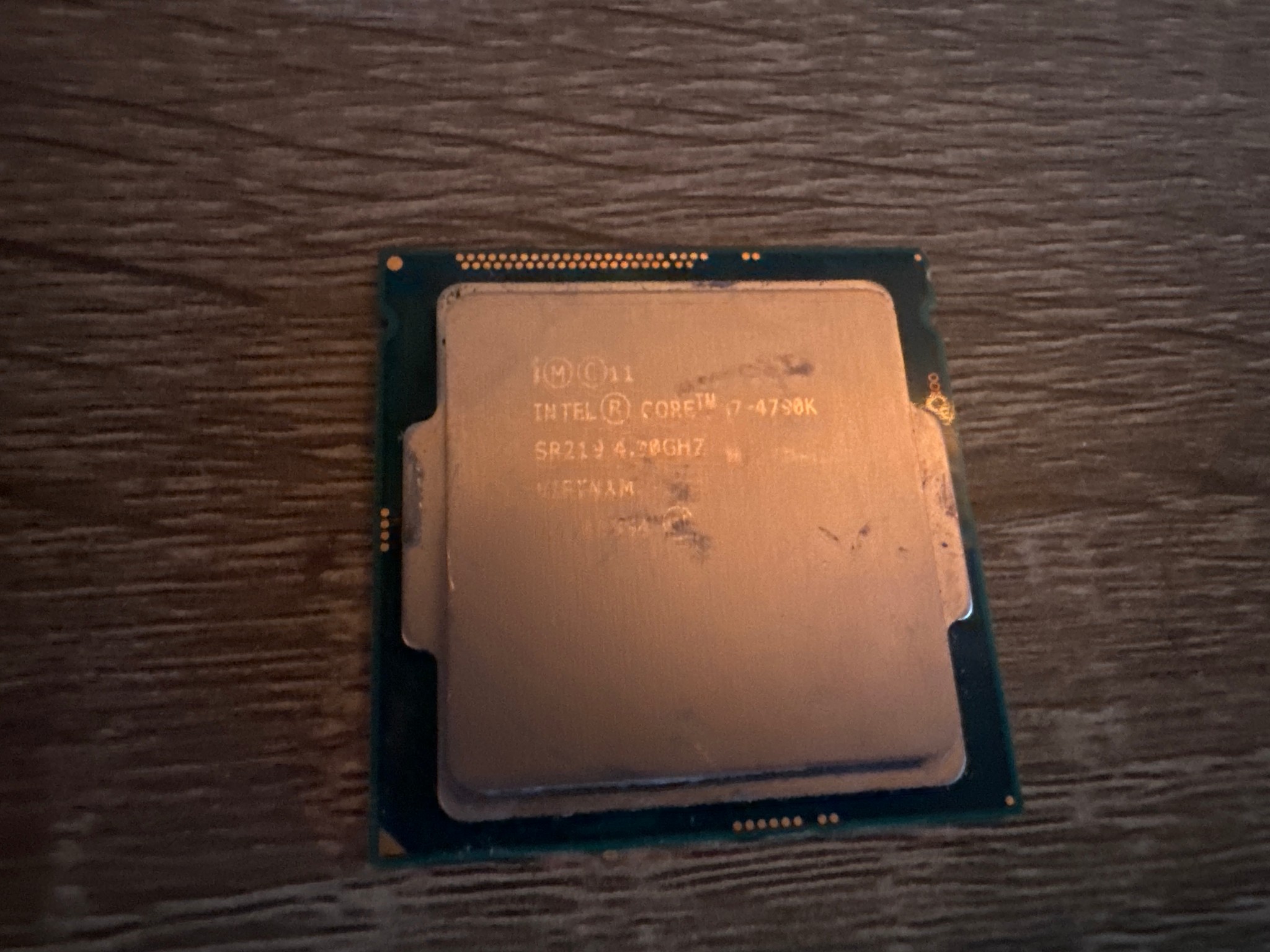 Intel Core i7 4790K CPU