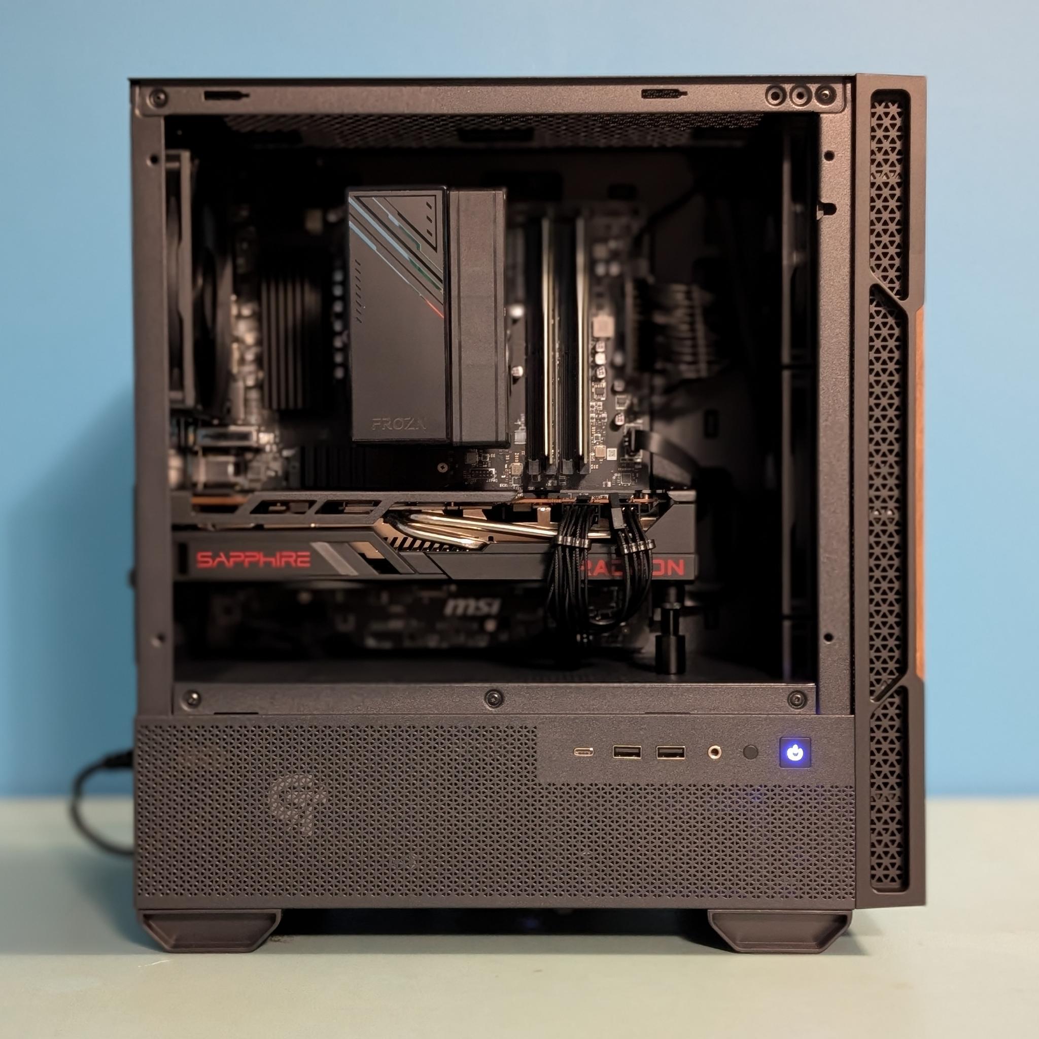 Classy Gaming PC | Ryzen 5 5600, RX 6700 XT, 32GB RAM, 1TB NVMe | SteamOS Compatible