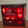 AMD Radeon 6700XT 12GB Ryzen 5 5600 16GB RAM 1TB m.2 SSD ARGB gaming beast