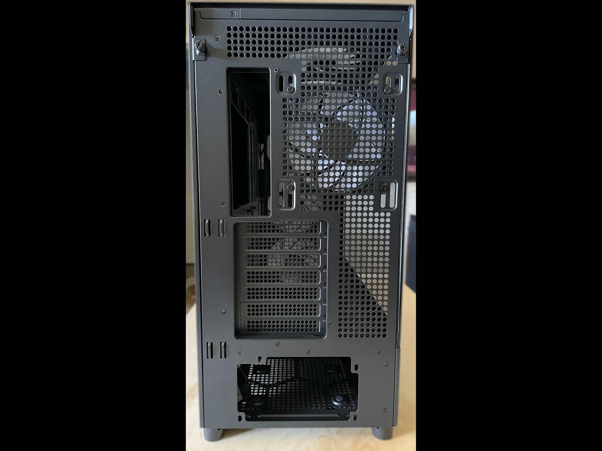 LIKE NEW! Antec FLUX PC Chassis - Black + Upgraded RGB Fans