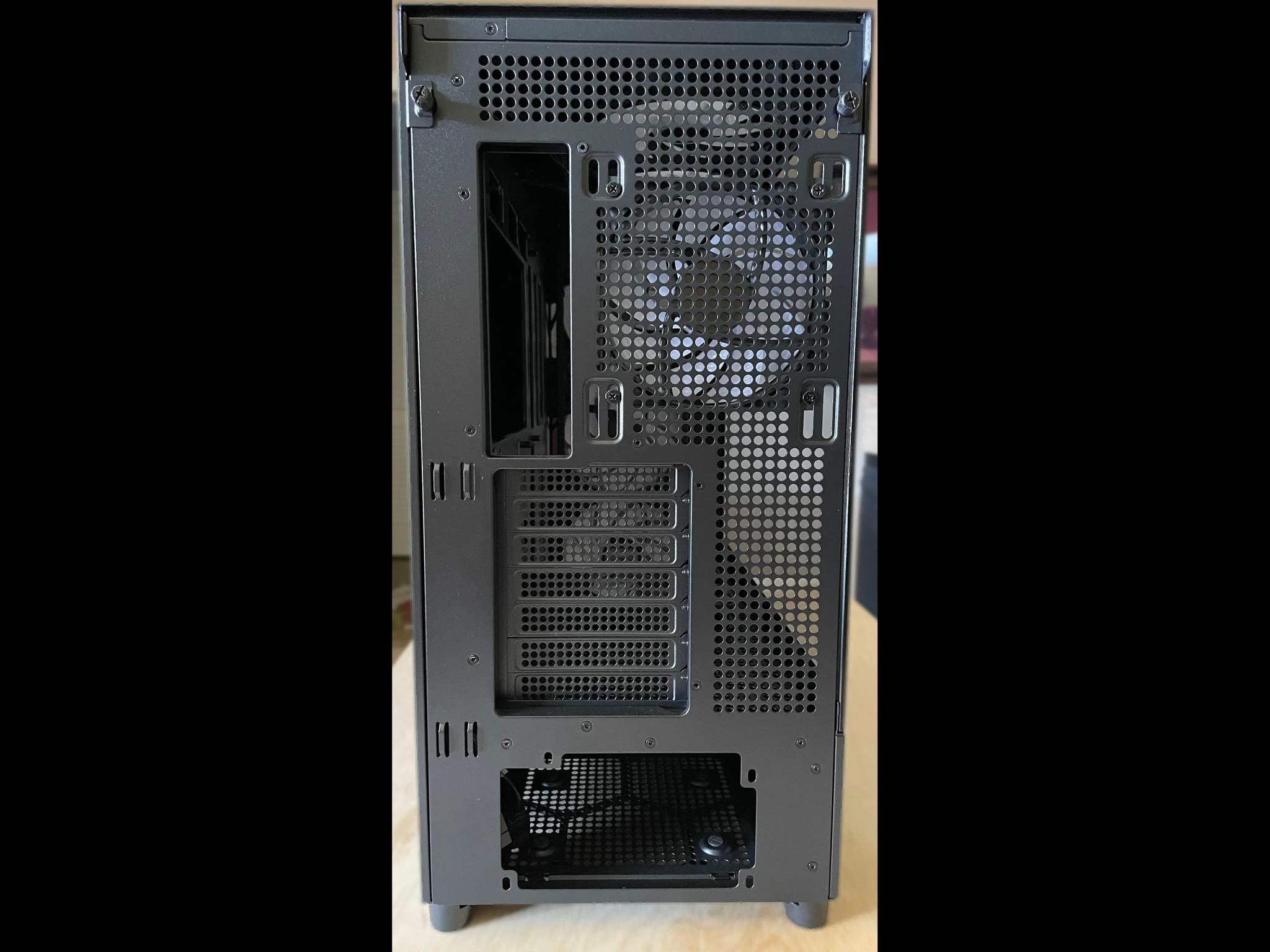 LIKE NEW! Antec FLUX PC Chassis - Black + Upgraded RGB Fans